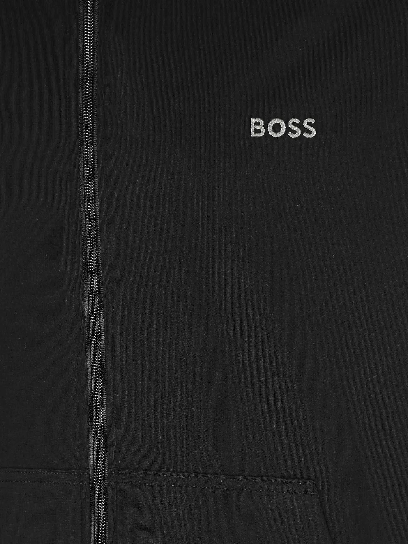 BOSS | Loungewear Jacke | schwarz