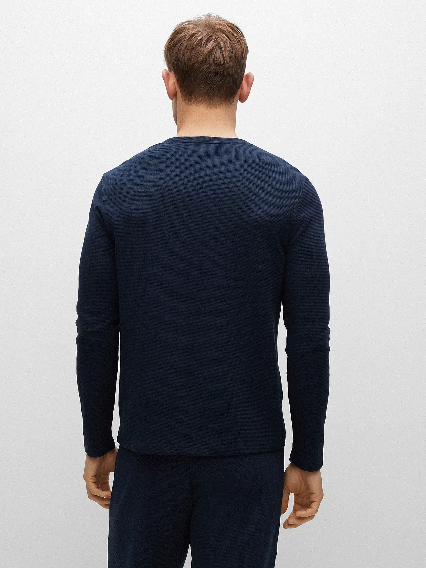 BOSS | Loungewear Shirt | blau