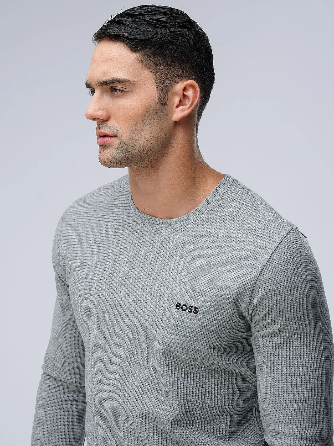 BOSS | Loungewear Shirt | grau