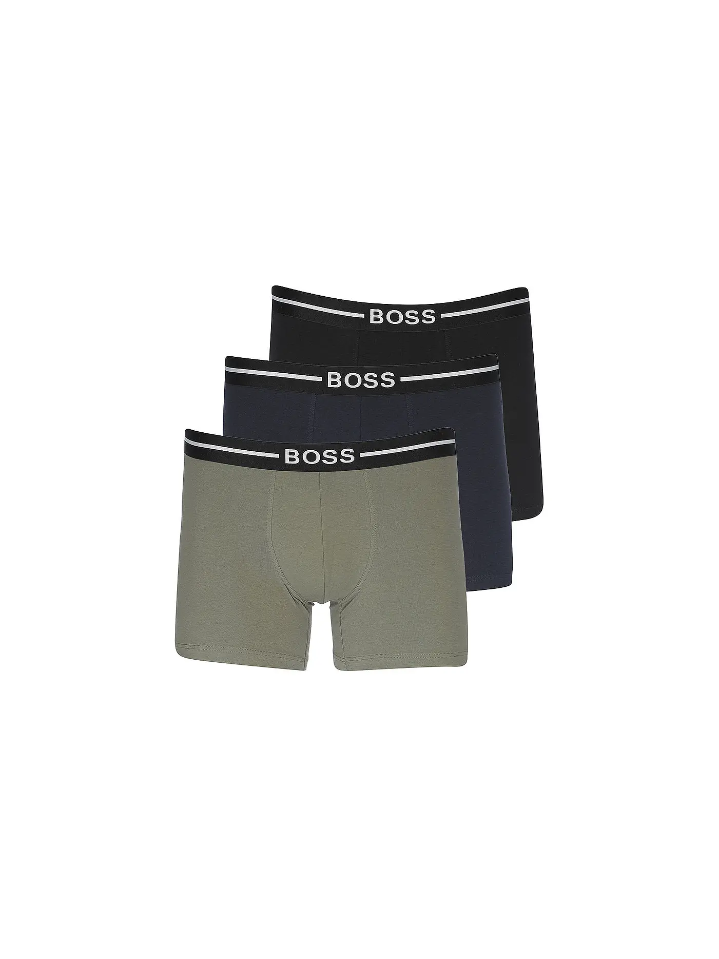BOSS | Pants 3-er Pkg. blau schwarz | schwarz