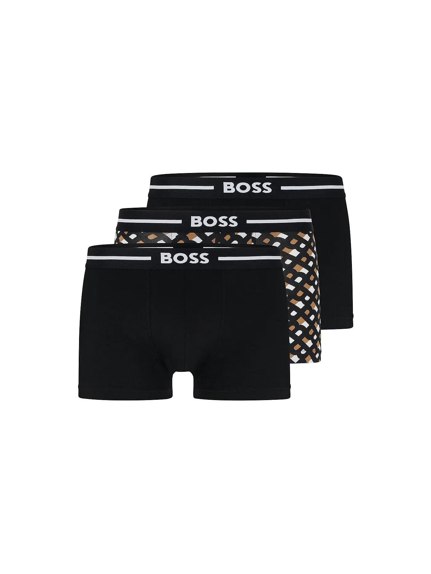 BOSS | Pants 3er Pkg open miscellaneous | schwarz
