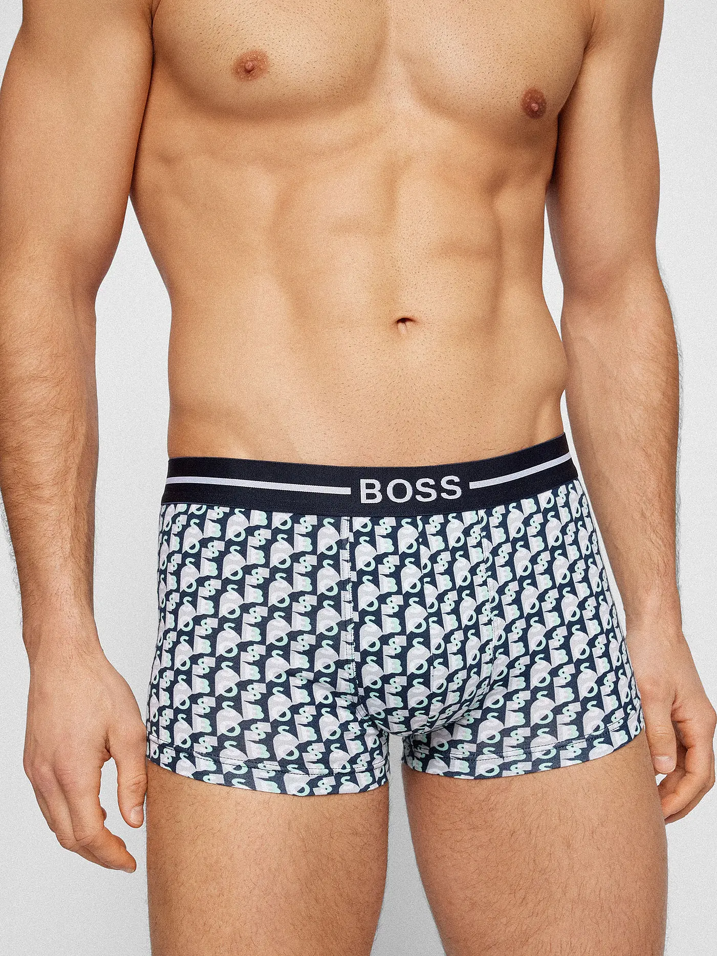 BOSS | Pants 3er Pkg. schwarz gemustert | schwarz