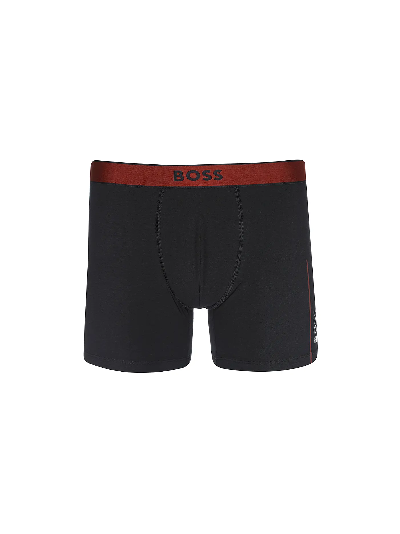 BOSS | Pants dark purple | schwarz
