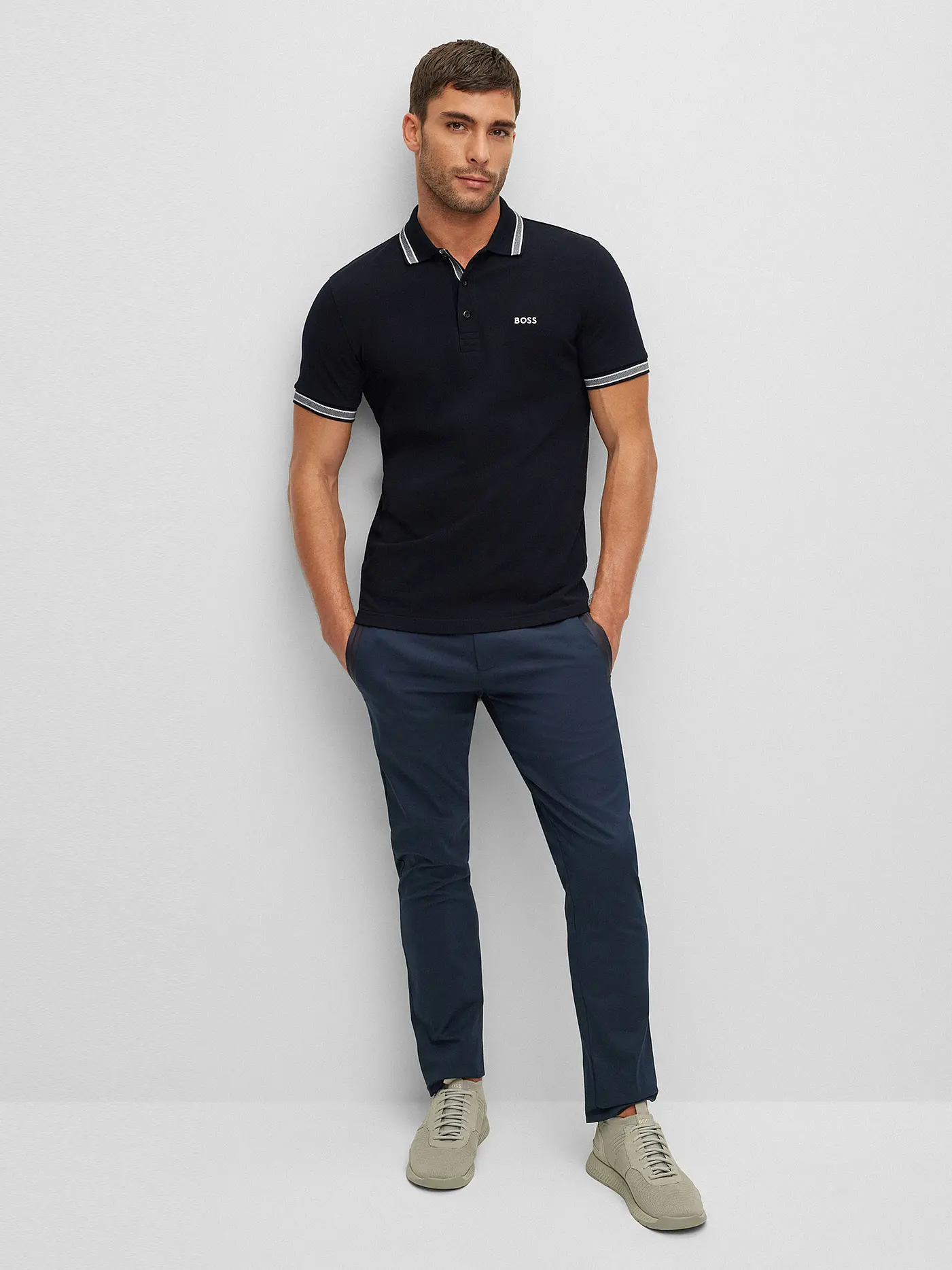 BOSS | Poloshirt Modern Fit Paddy | blau