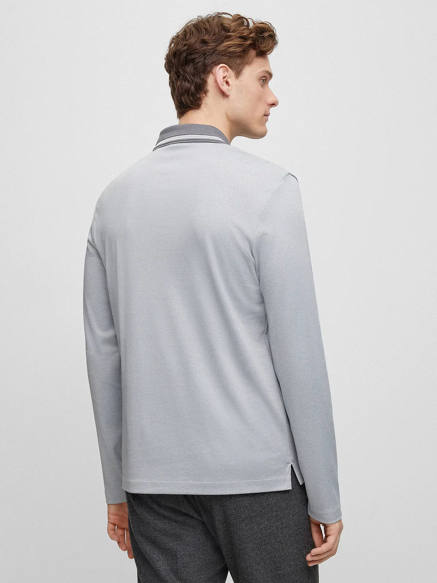 BOSS | Poloshirt PLEINS | hellgrau