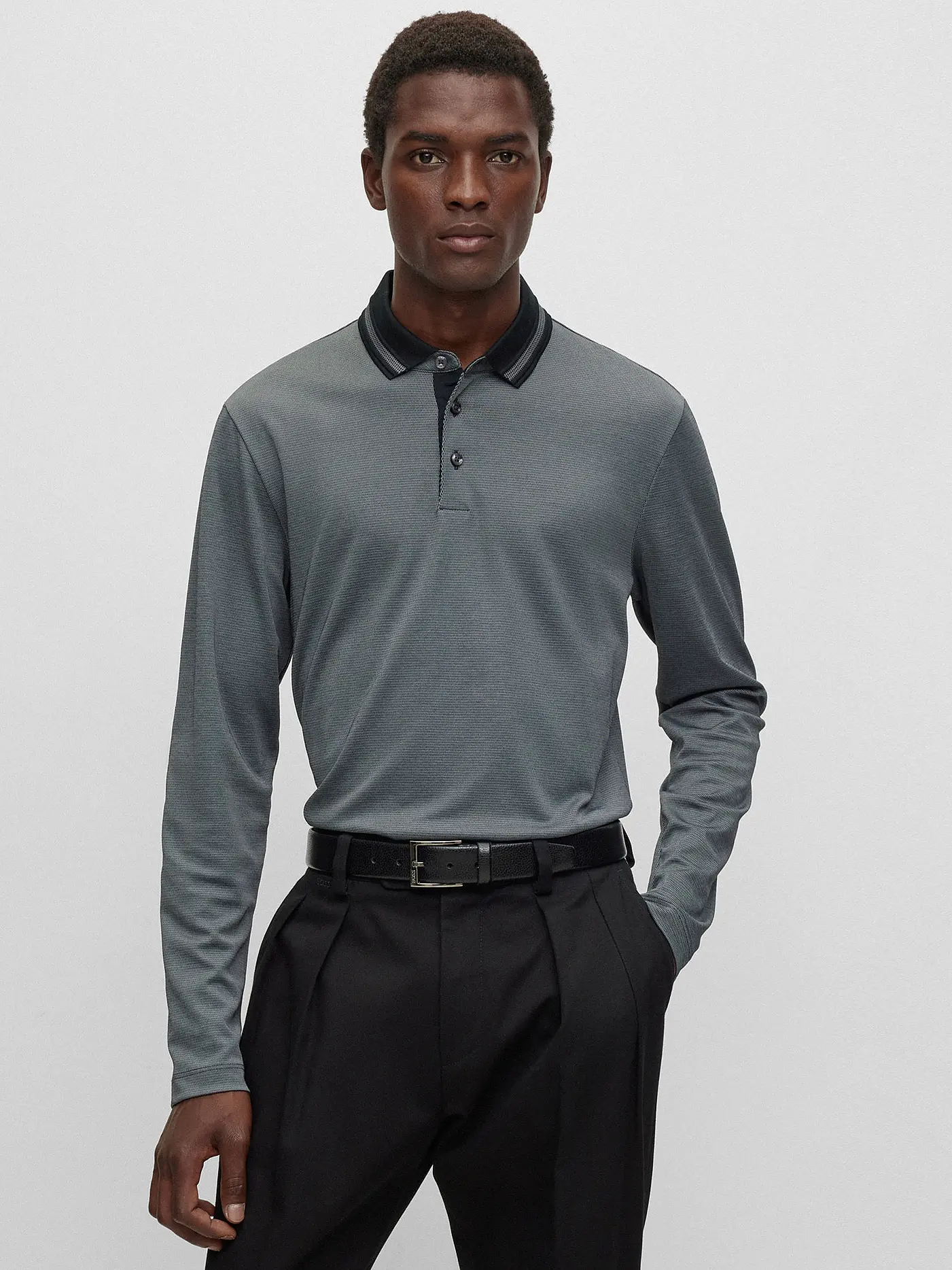 BOSS | Poloshirt PLEINS | schwarz