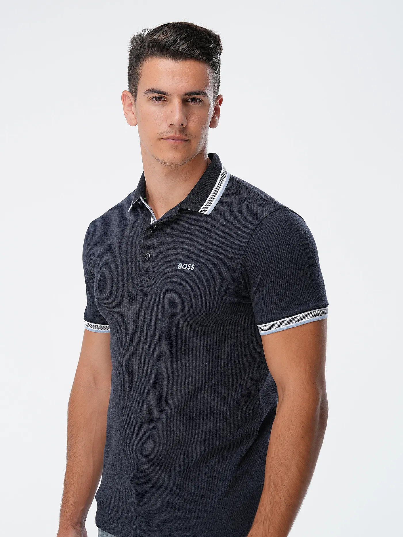 BOSS | Poloshirt Regular Fit PADDY | dunkelblau