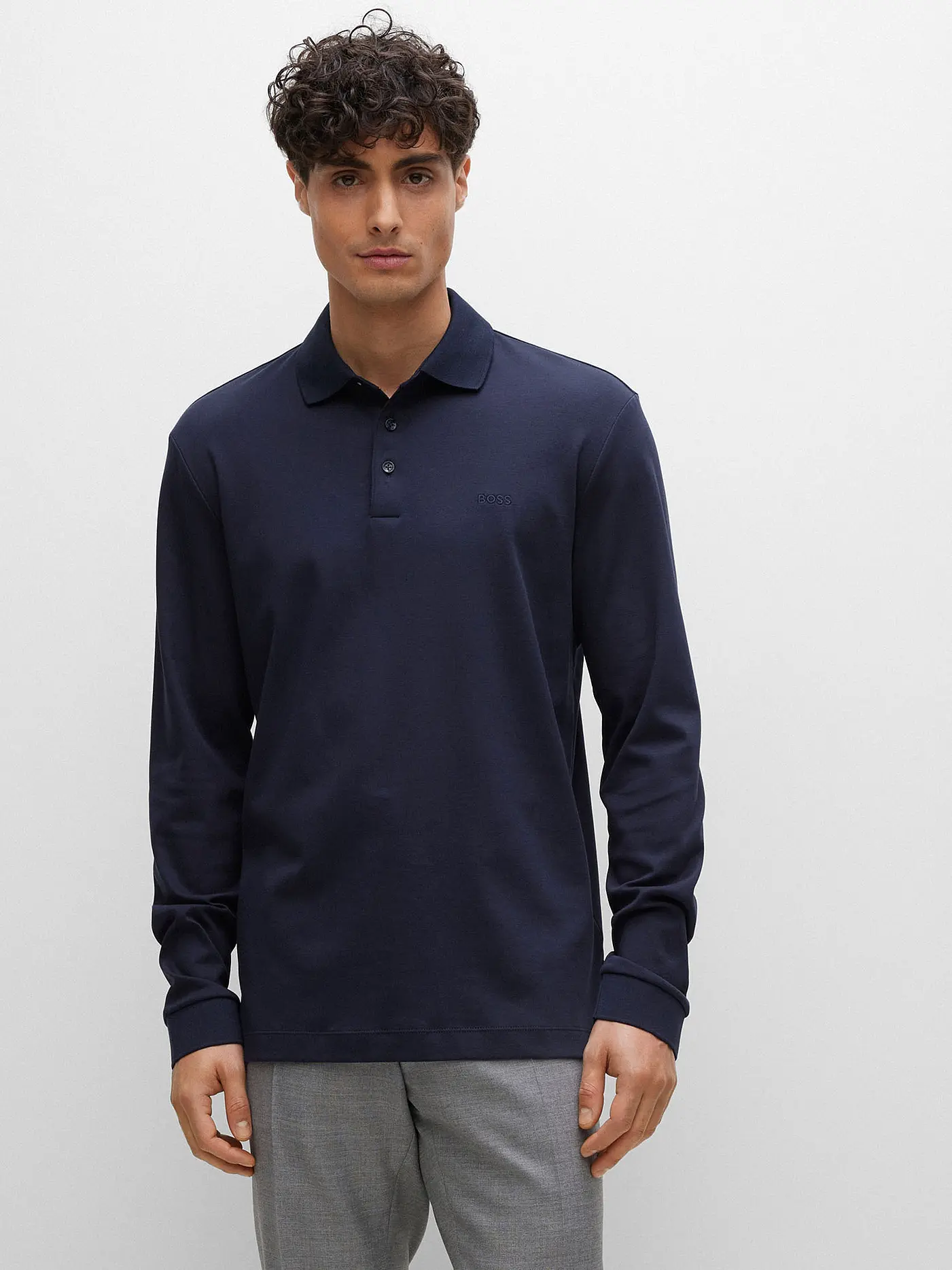 BOSS | Poloshirt Regular Fit PADO 11 | dunkelblau