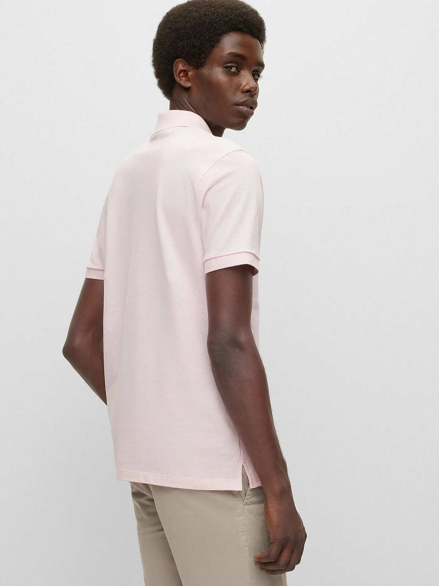 BOSS | Poloshirt Regular Fit PALLAS | rosa