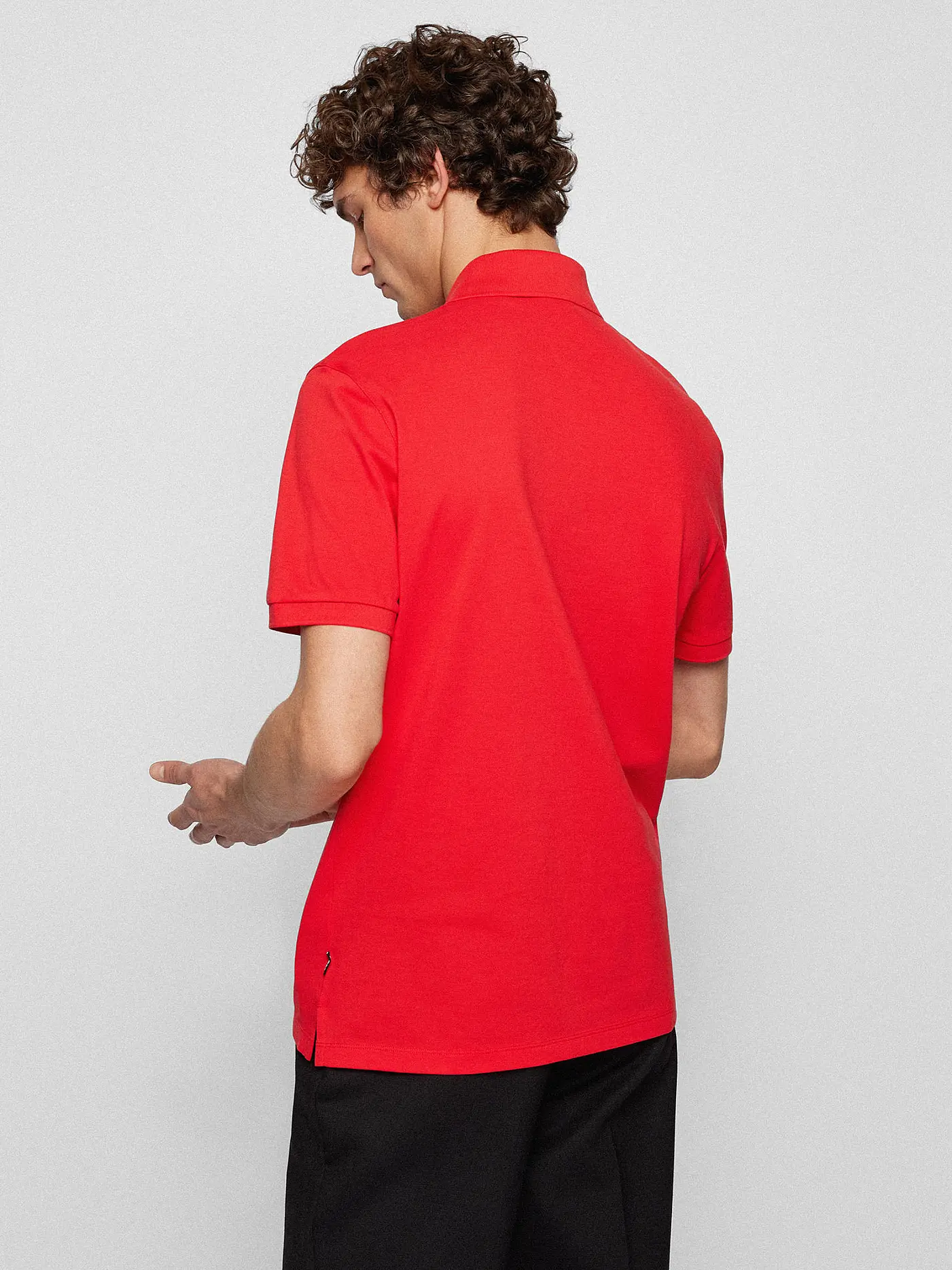 BOSS | Poloshirt Regular Fit PALLAS | rot