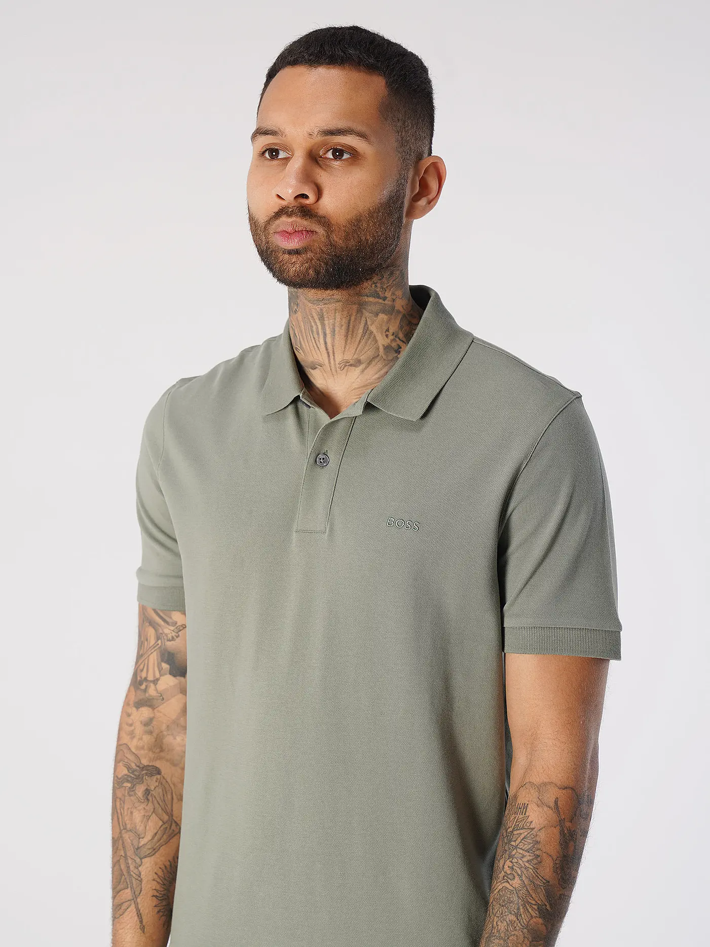 BOSS | Poloshirt Regular Fit PALLAS | olive