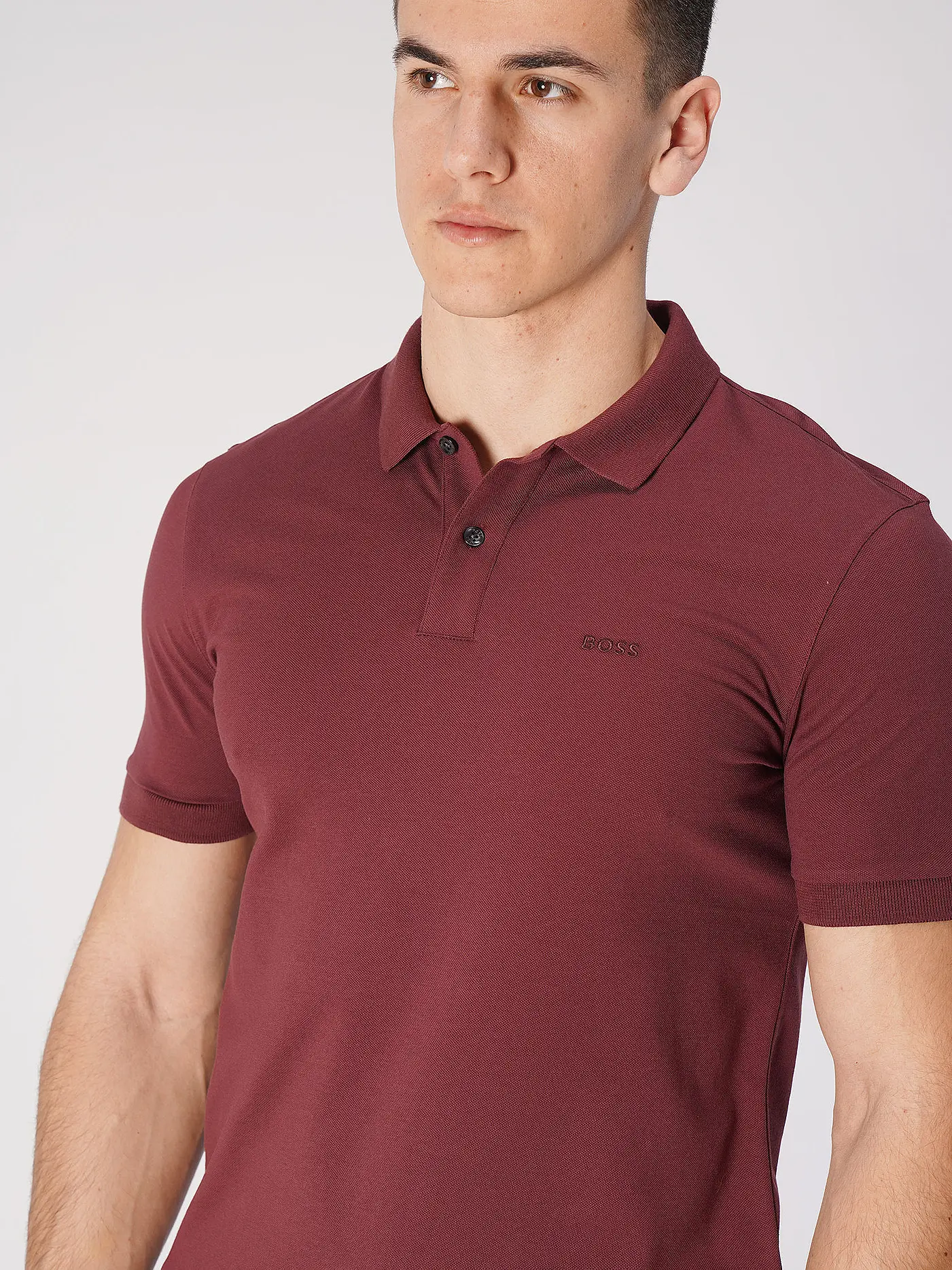BOSS | Poloshirt Regular Fit PALLAS | rot
