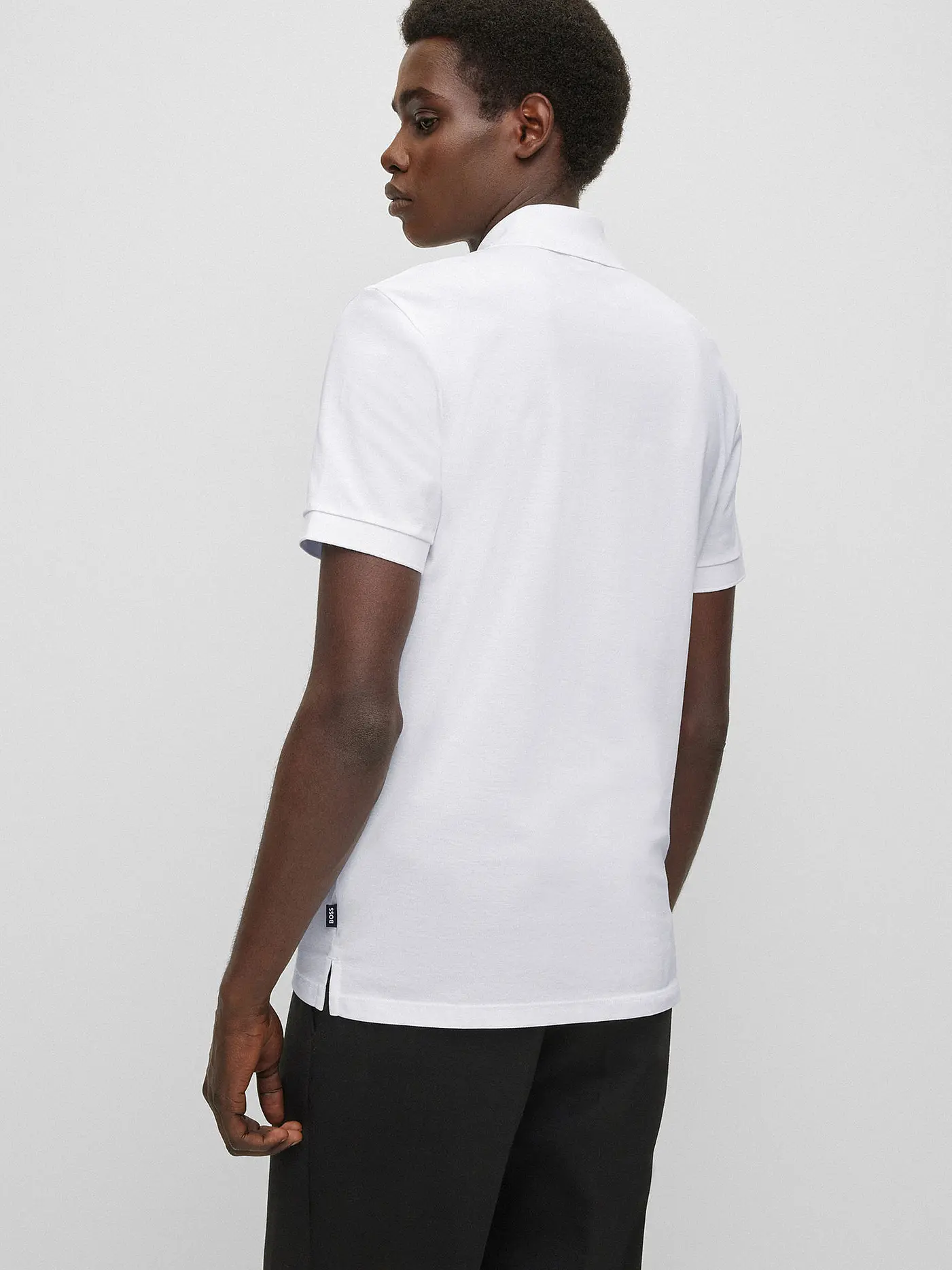 BOSS | Poloshirt Regular Fit Pallas | weiss