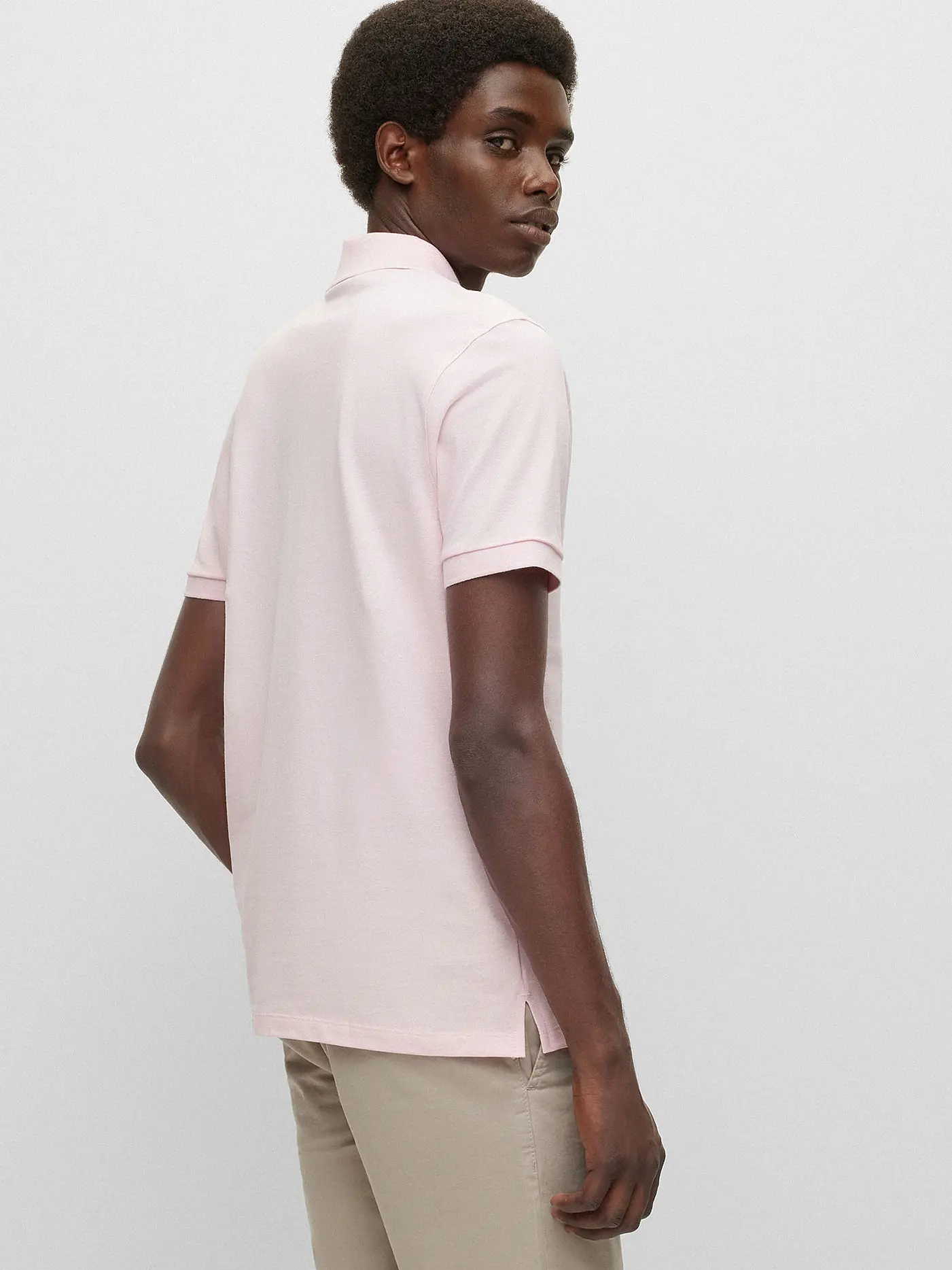 BOSS | Poloshirt Regular Fit PALLAS | rosa