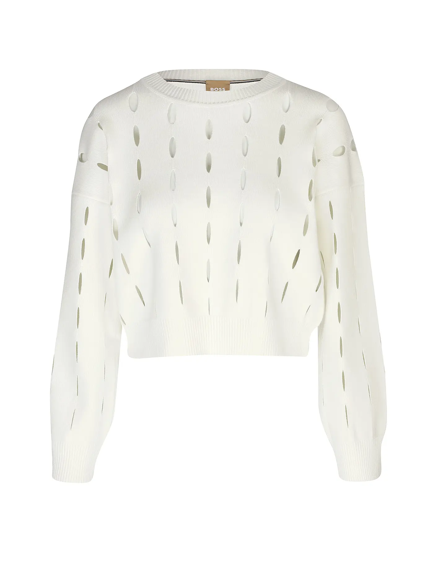 BOSS | Pullover FAHOMI | weiss