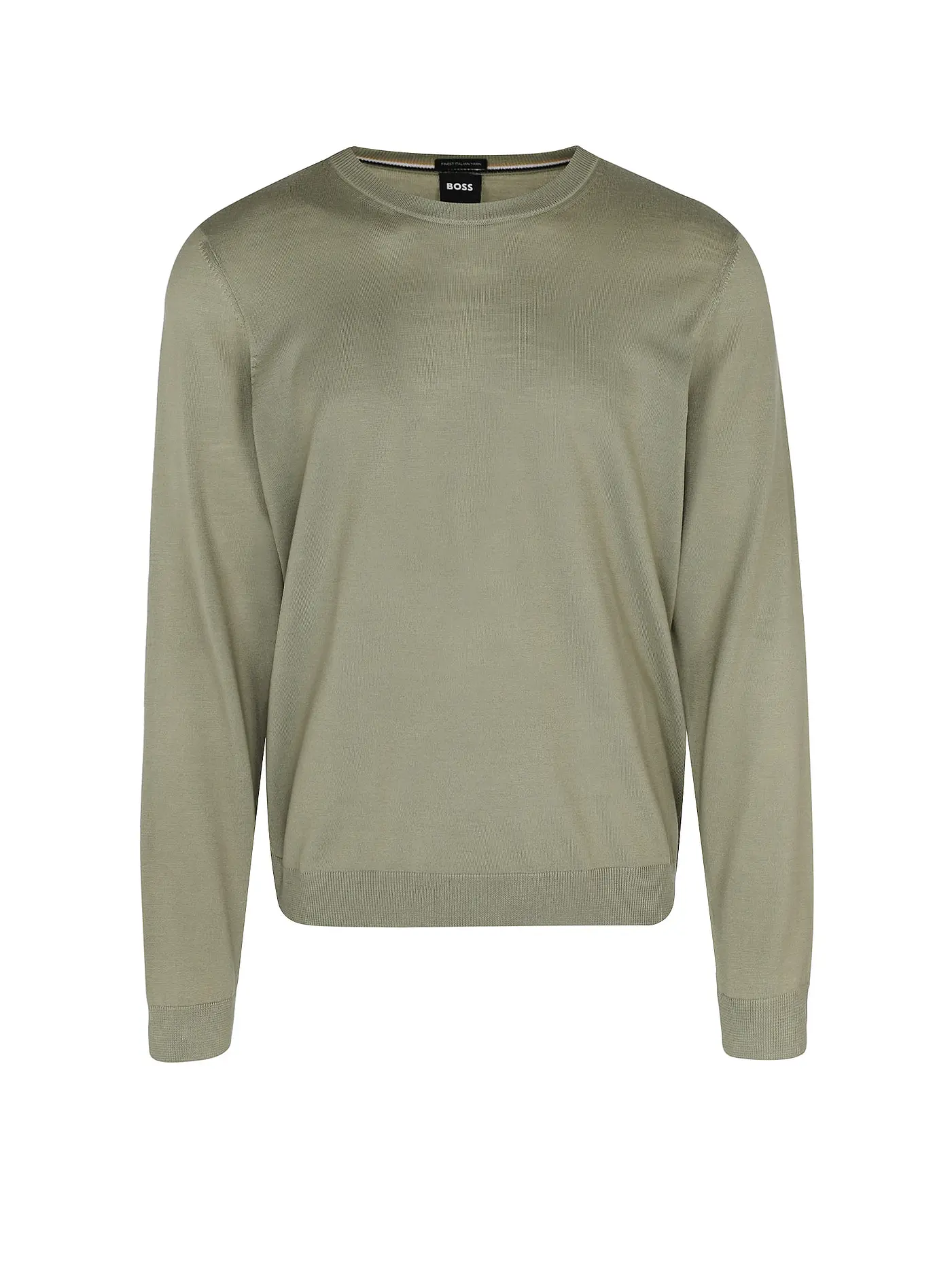 BOSS | Pullover Slim Fit LENO-P | grün