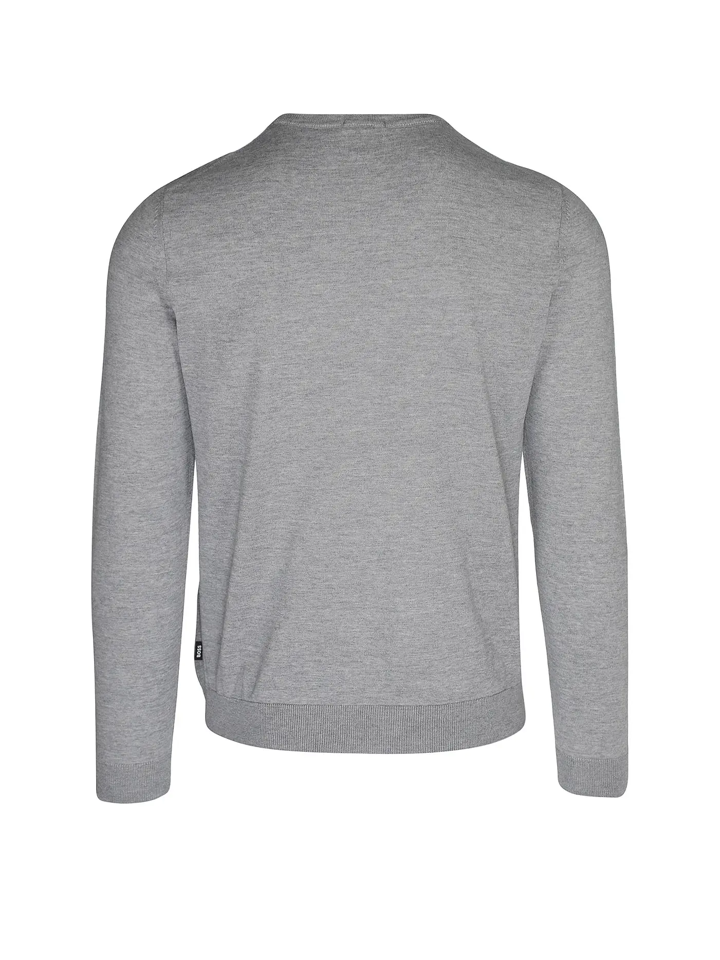 BOSS | Pullover Slim Fit LENO-P | grau