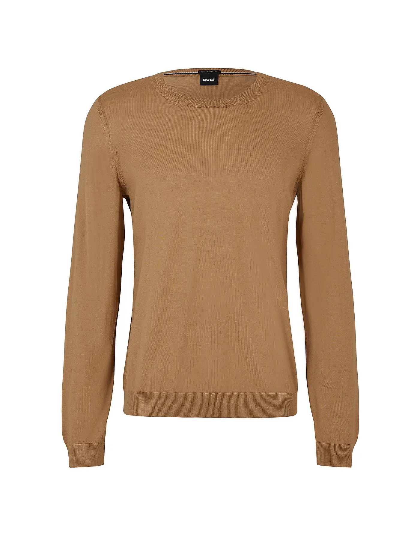 BOSS | Pullover Slim Fit LENO-P | camel