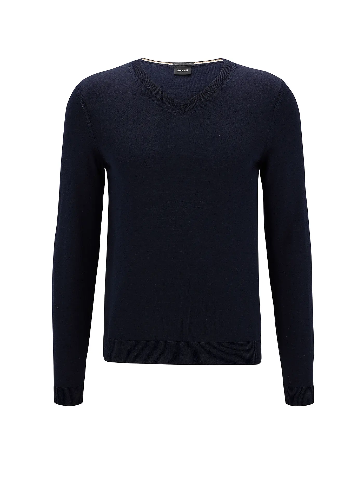 BOSS | Pullover Slim Fit MELBA | dunkelblau