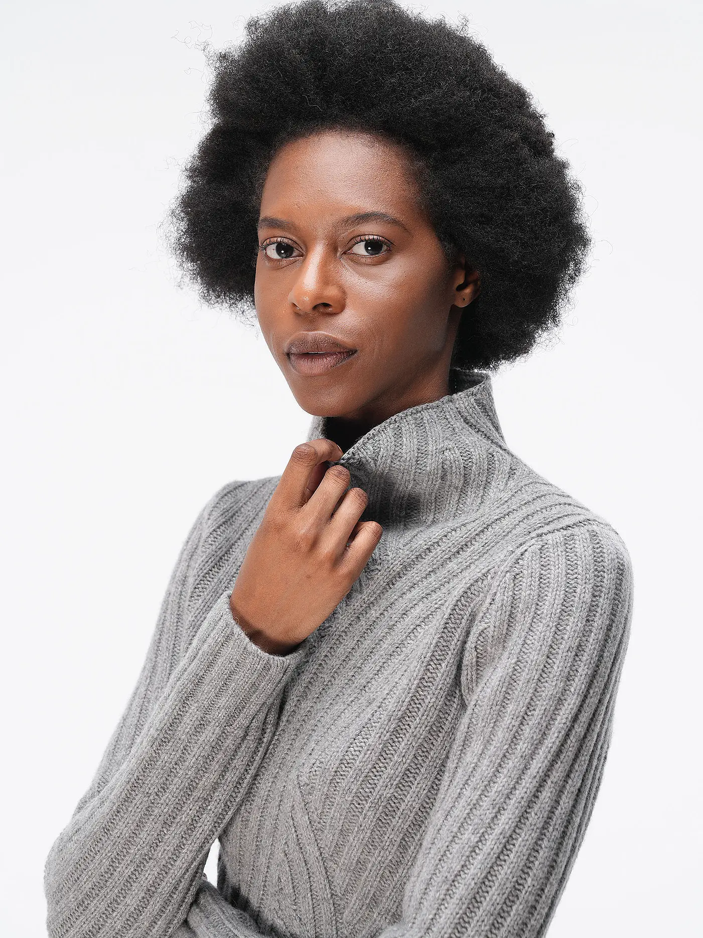 BOSS | Rollkragenpullover FRIM | silber