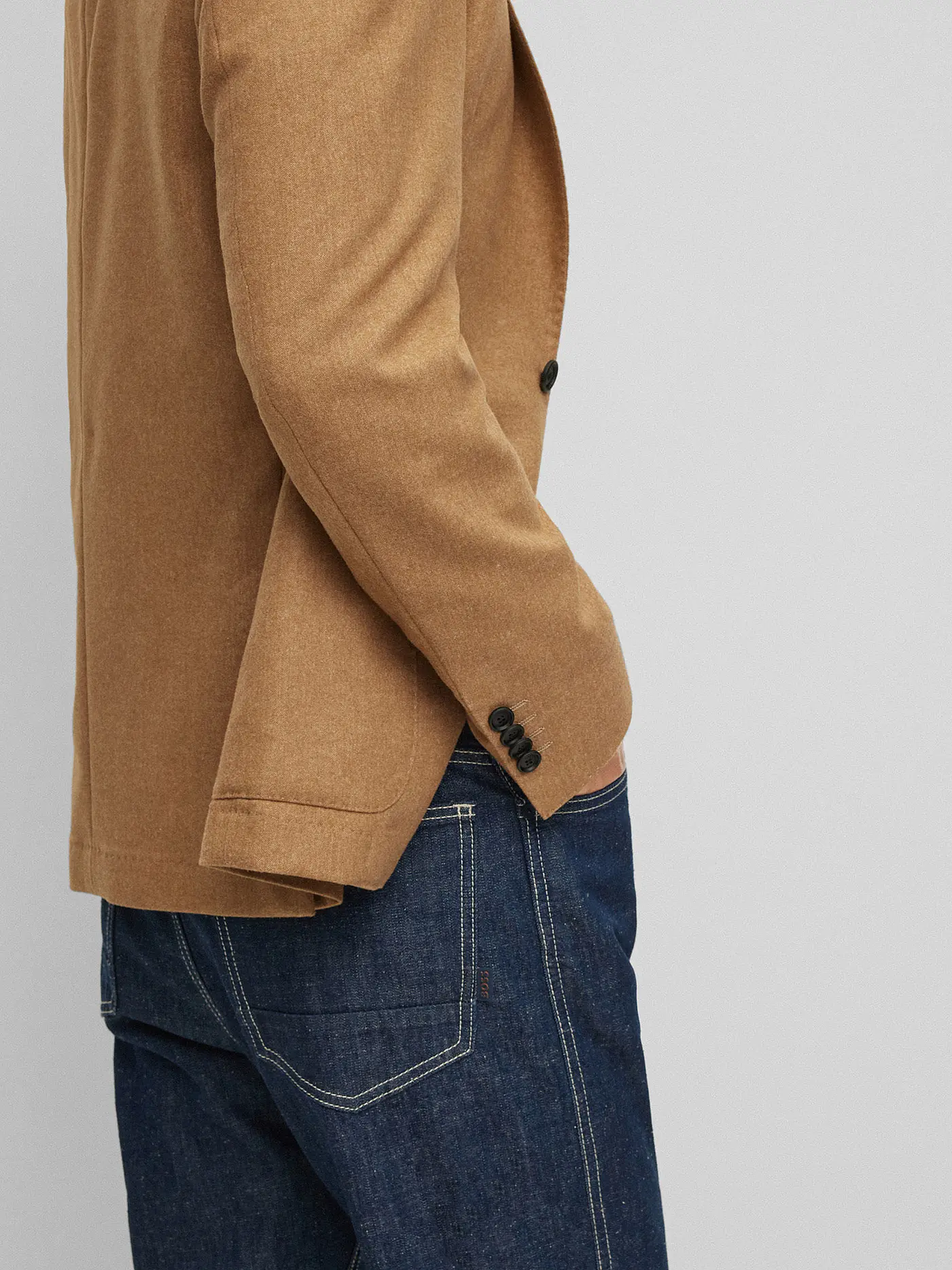 BOSS | Sakko Slim Fit HANRY-224 | camel
