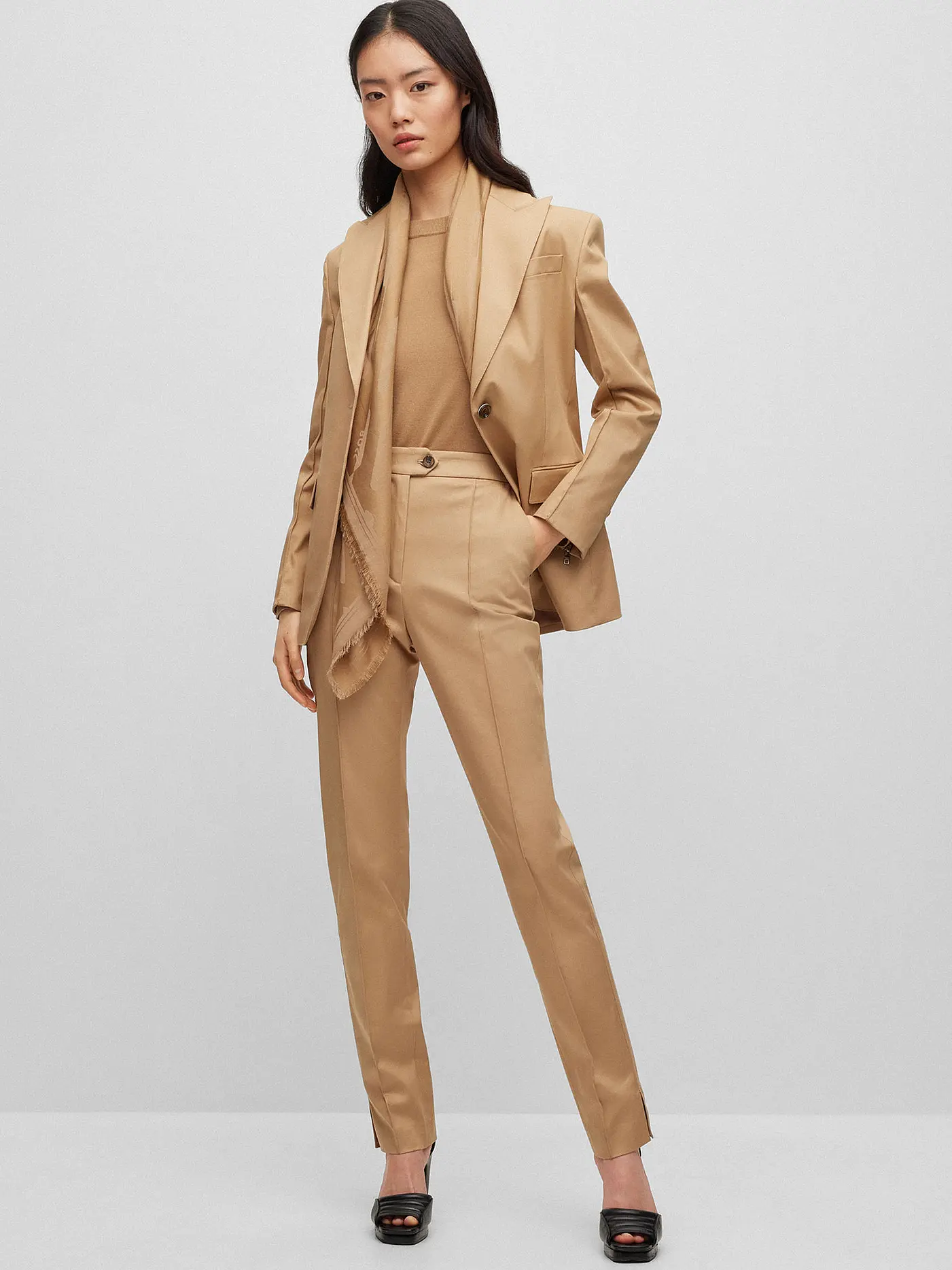 BOSS | Schal LEDONIA | beige