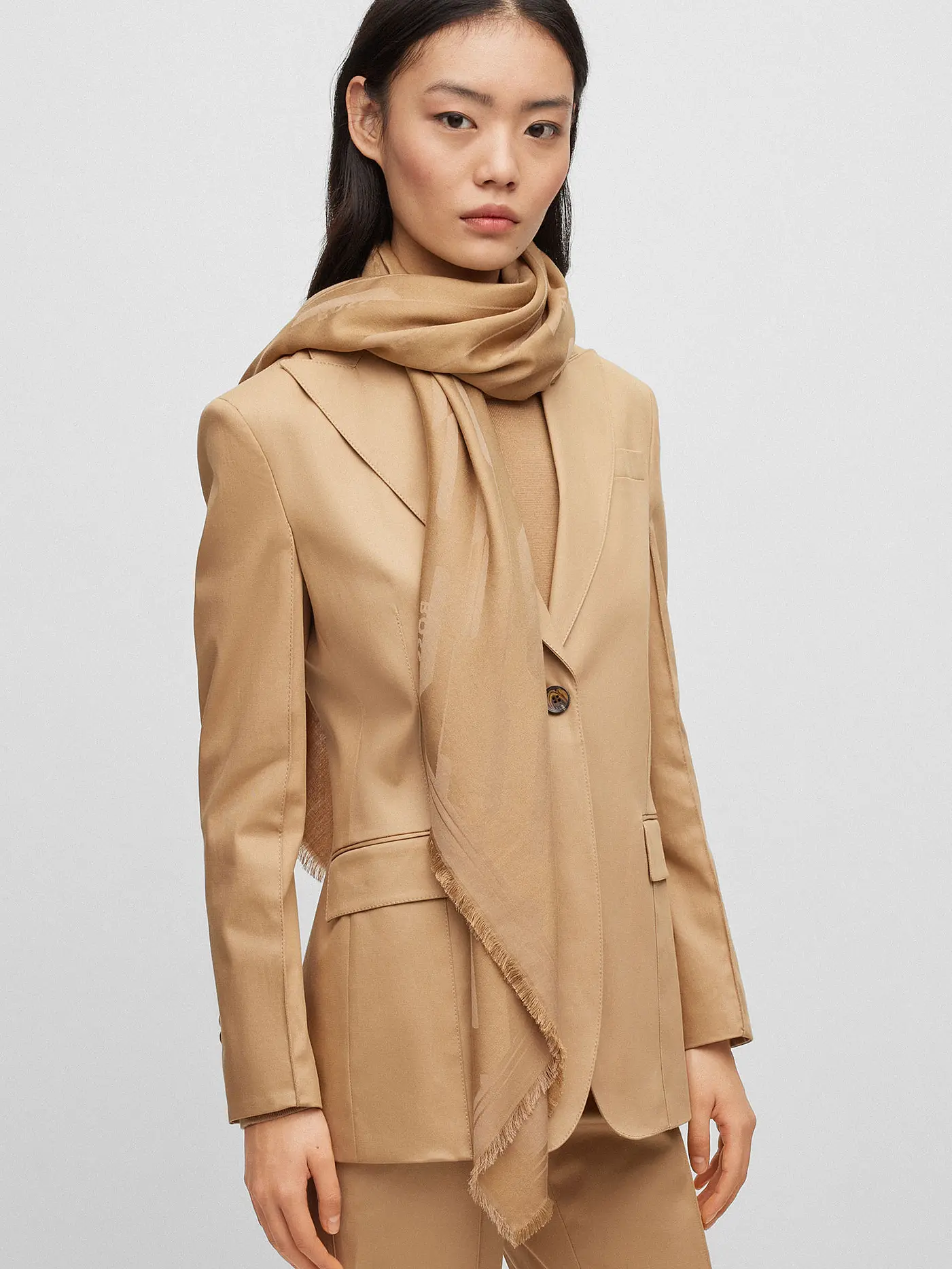BOSS | Schal LEDONIA | beige