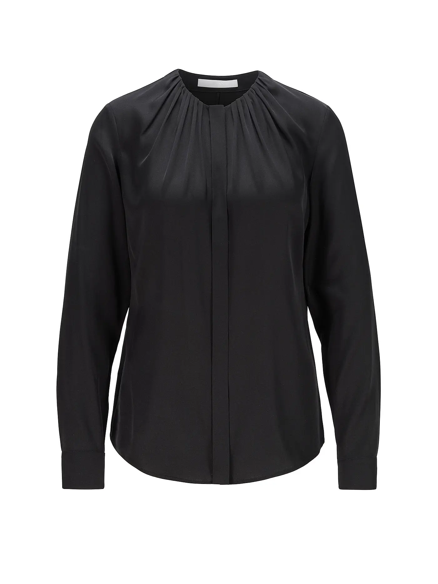 BOSS | Seidenbluse "Banora 8" | schwarz