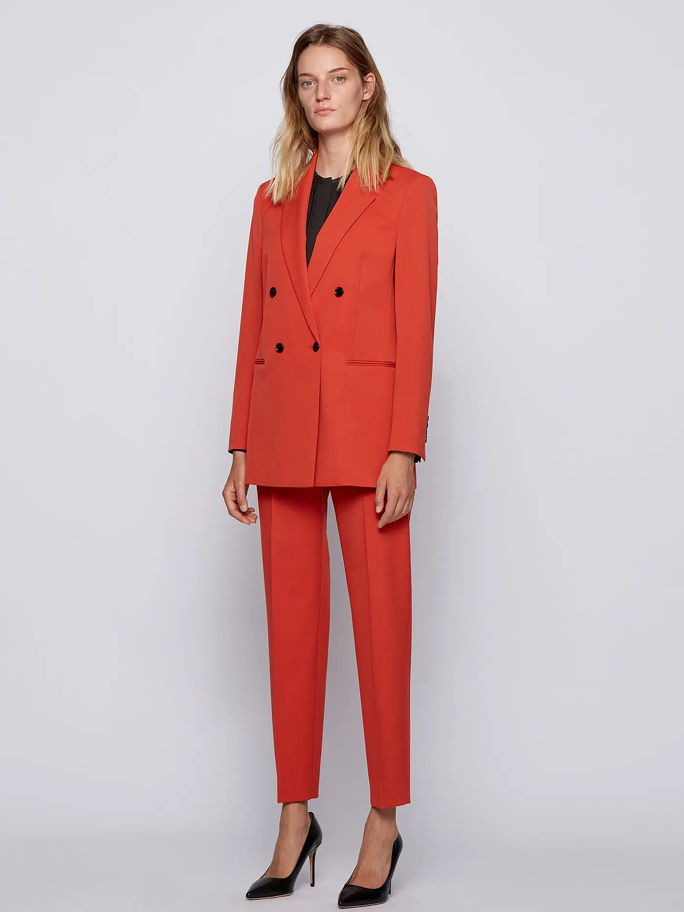 BOSS | Seidenbluse "Banora 8" | schwarz