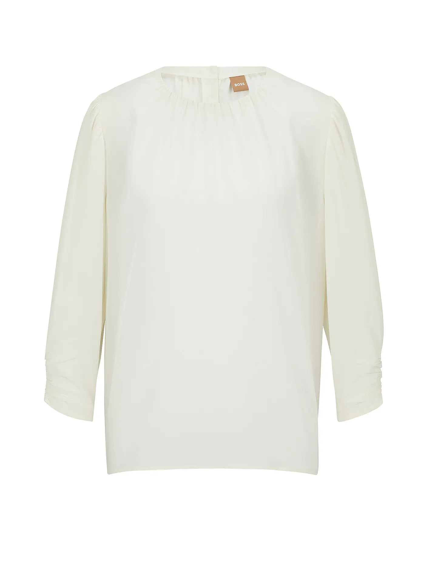 BOSS | Seidenbluse BAGANA | weiss