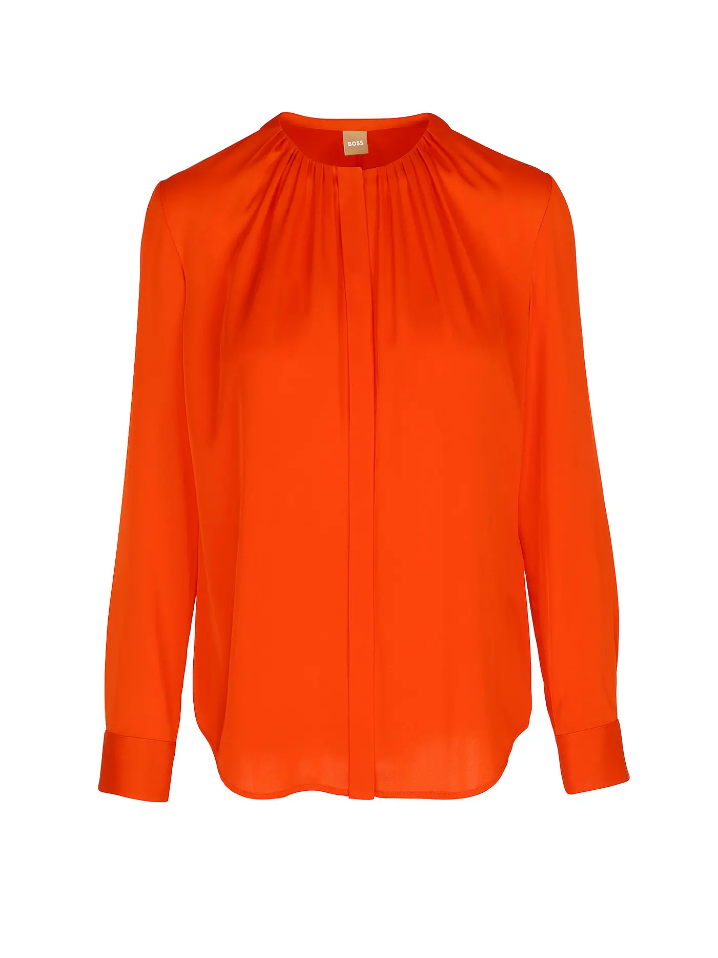 BOSS | Seidenbluse BANORAH | orange