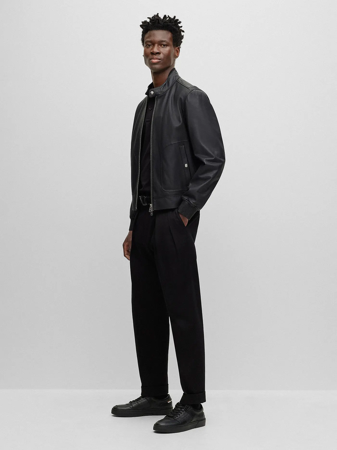 BOSS | Sneaker GARY TENN | schwarz
