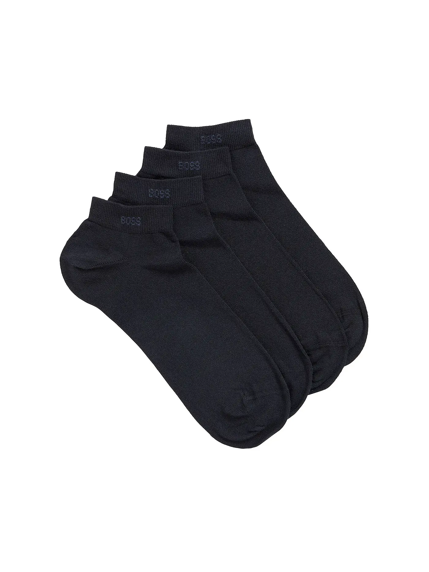 BOSS | Sneakersocken 2-er Pkg.  dark blue | dunkelblau
