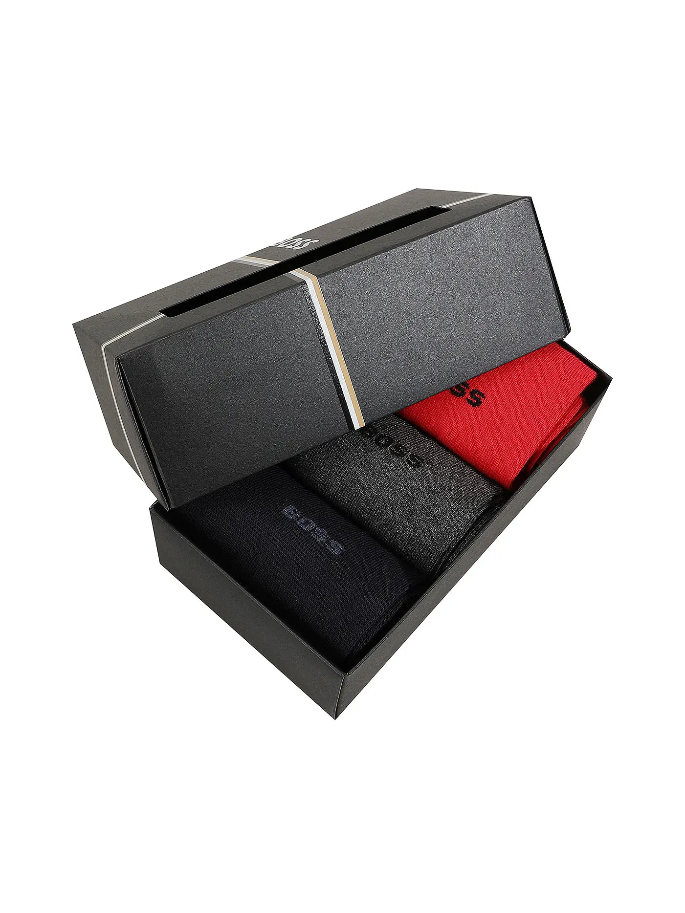 BOSS | Socken 3-er Pack open red | rot