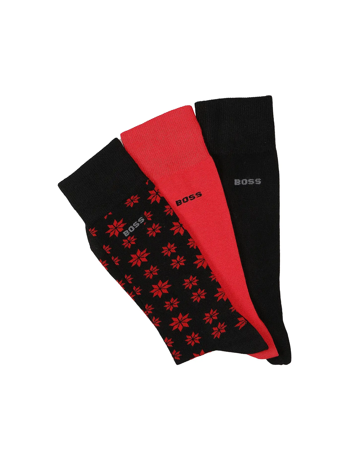 BOSS | Socken 3-er Pkg. open miscellaneous | rot