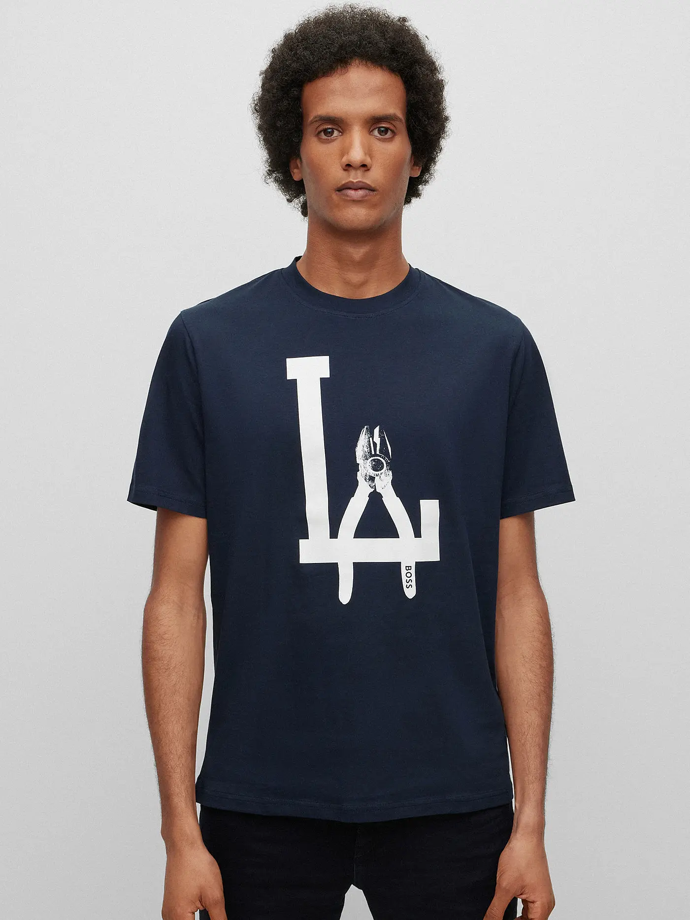 BOSS | T-Shirt | blau