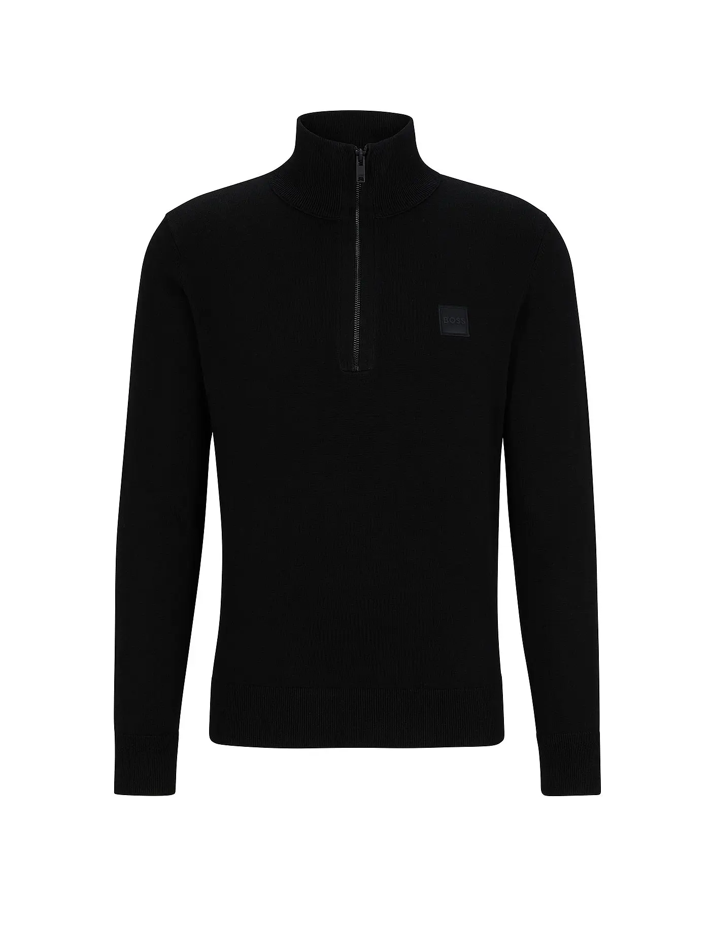 BOSS | Troyerpullover KANOBIX | schwarz