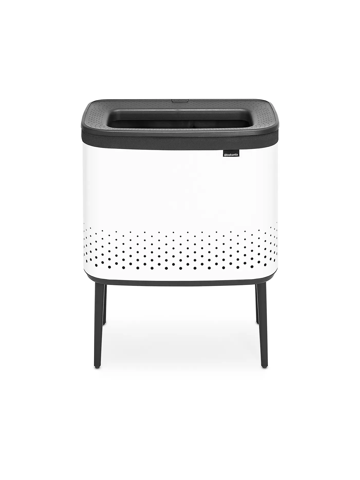 BRABANTIA | Wäschebox Bo 60l Weiss | weiss