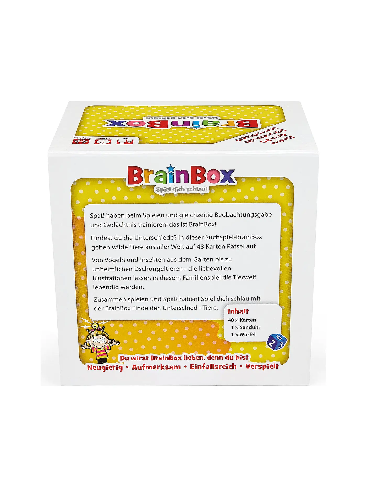 BRAINBOX | BB - Finde den Unterschied Tiere (D) | keine Farbe