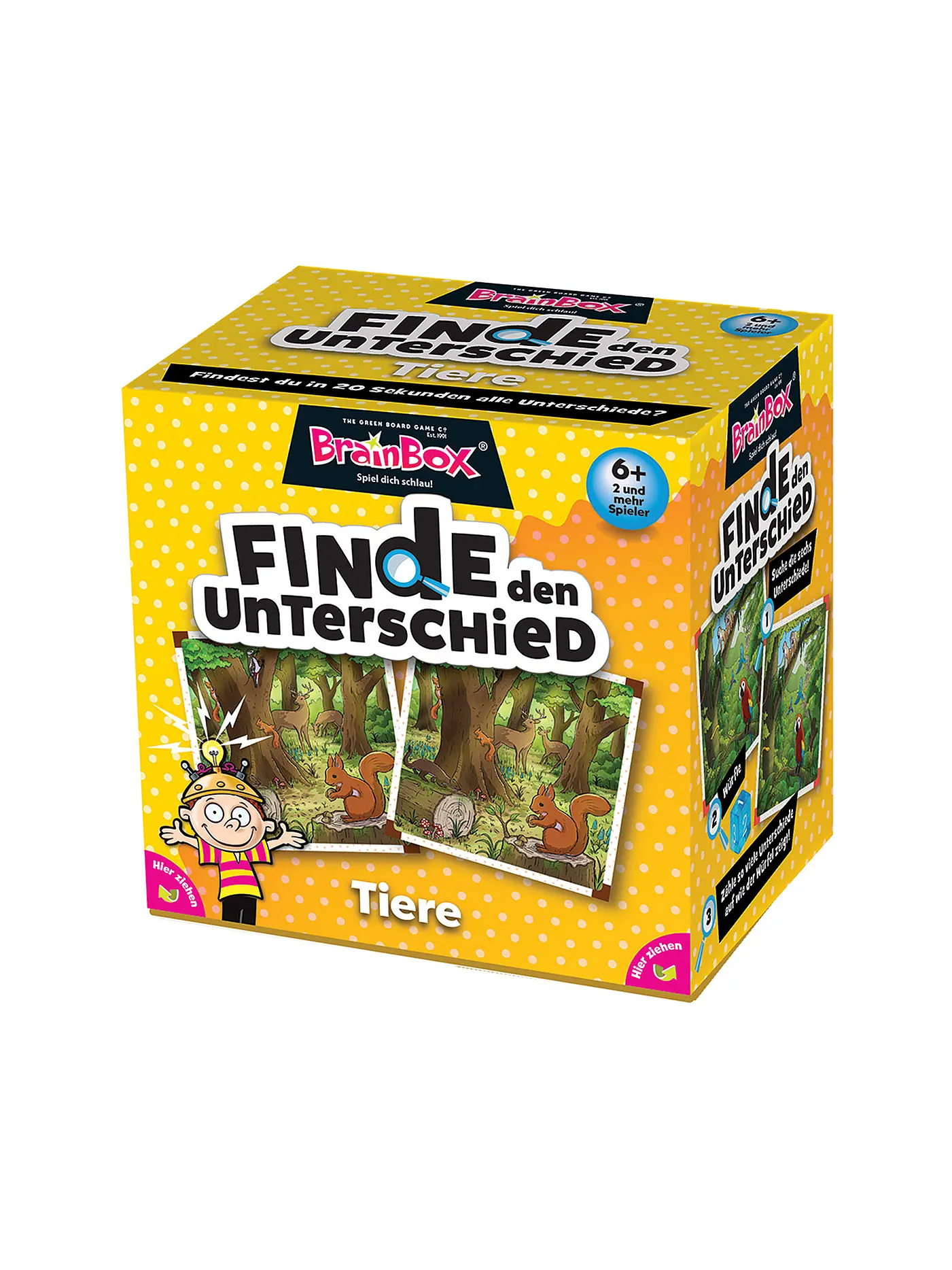 BRAINBOX | BB - Finde den Unterschied Tiere (D) | keine Farbe