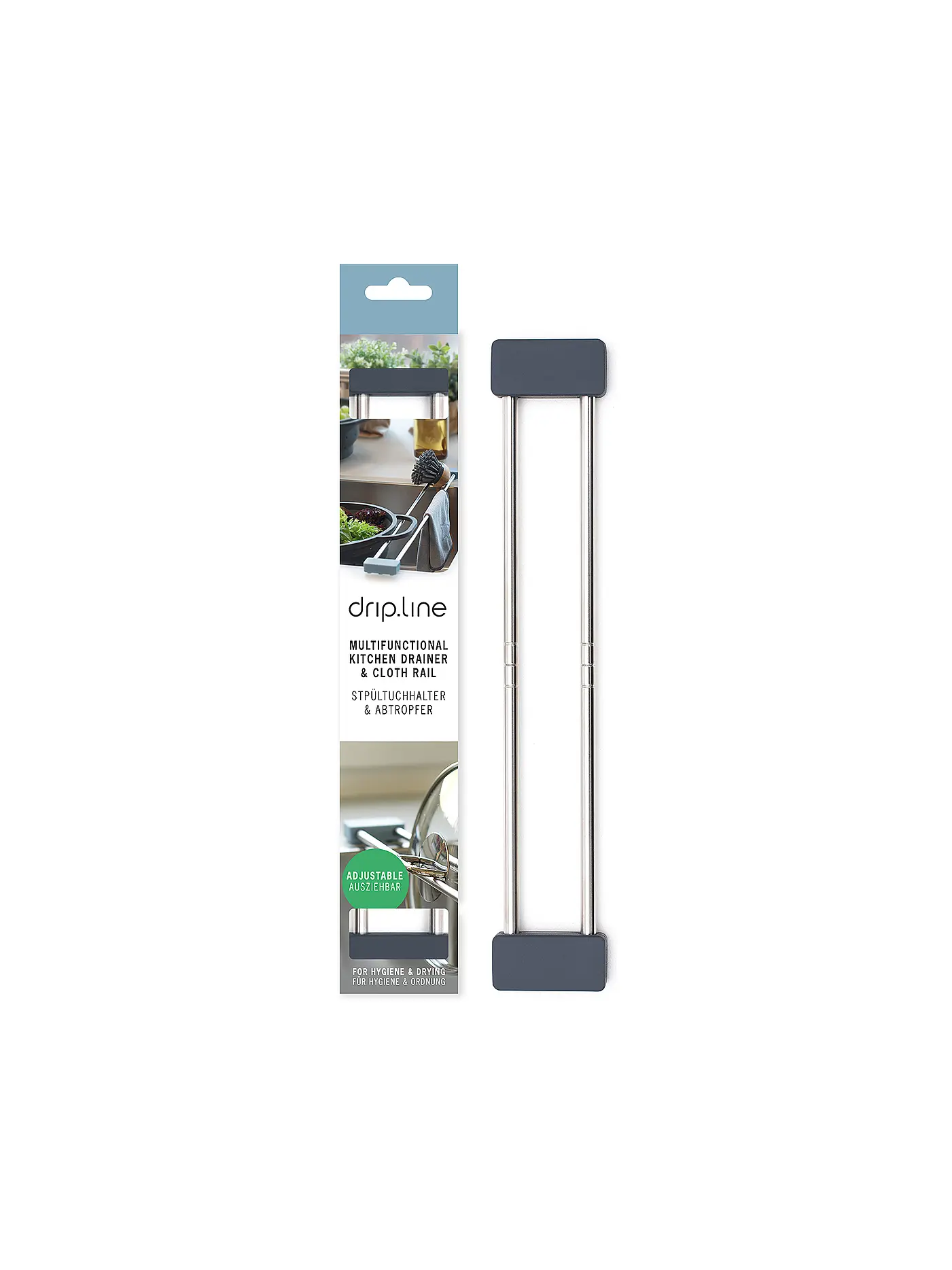 BRAINSTREAM | Abtropfer Dripline | grau