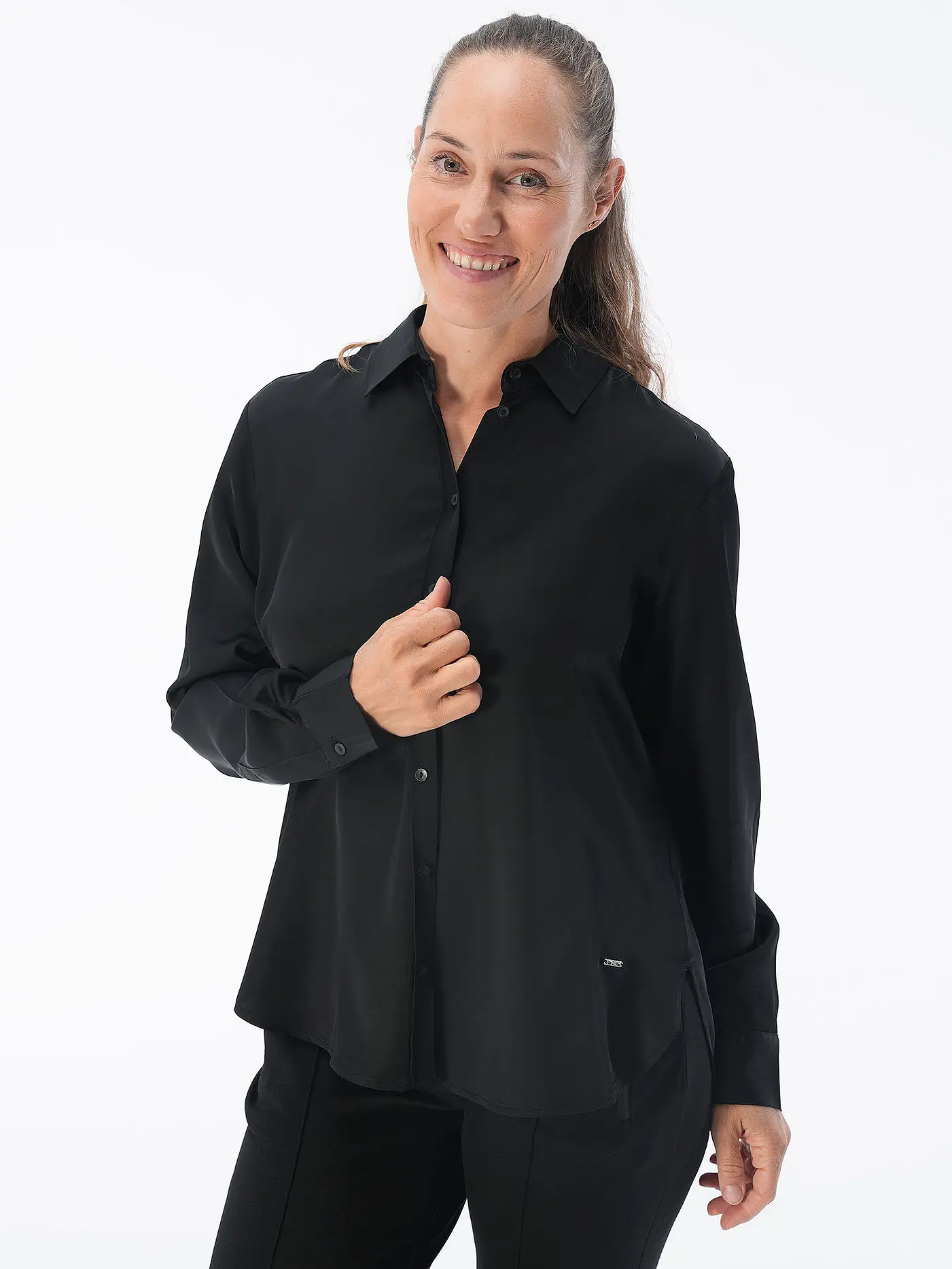 BRAX | Bluse VIC  | schwarz