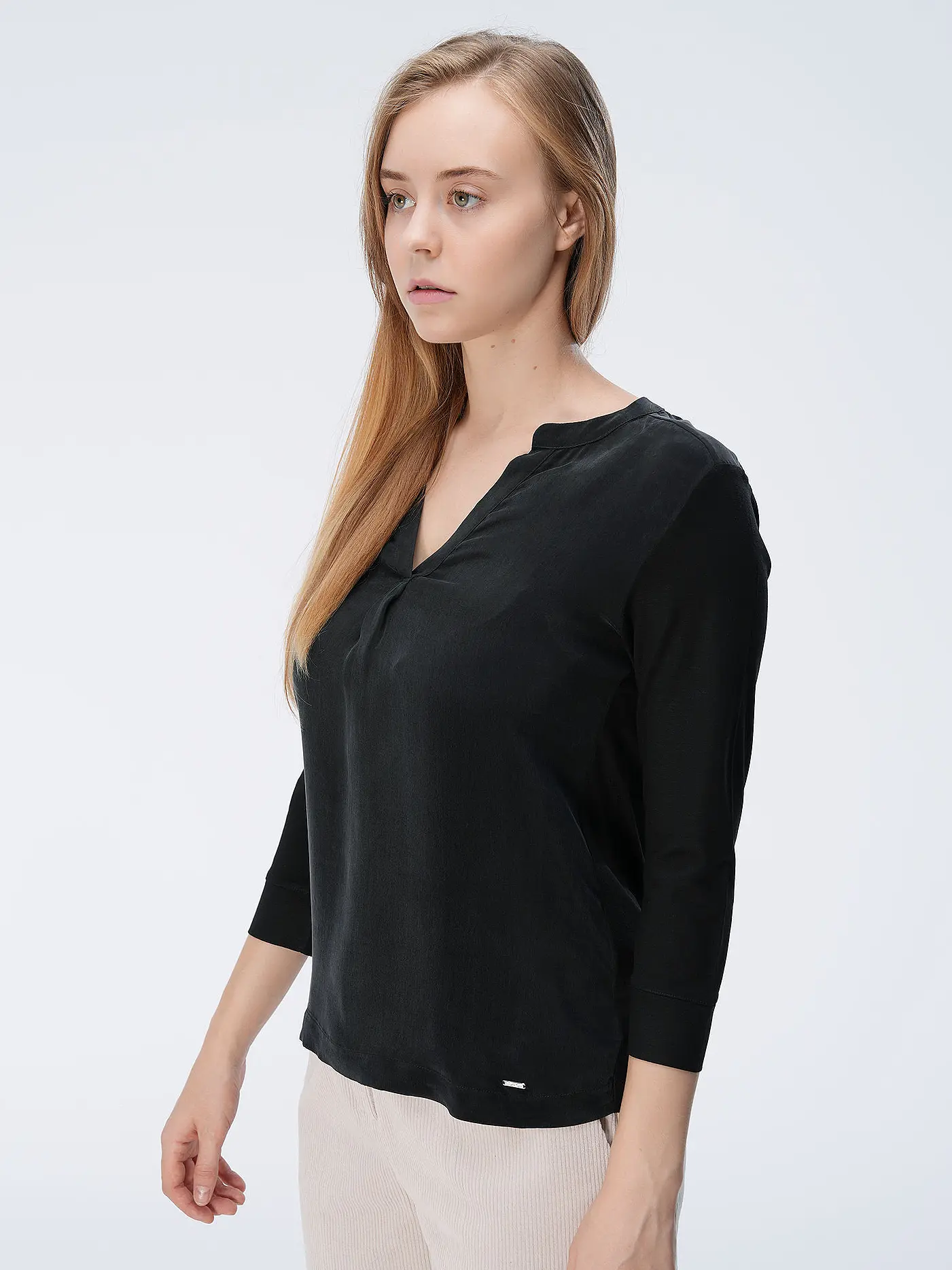 BRAX | Blusenshirt CLARISSA | schwarz