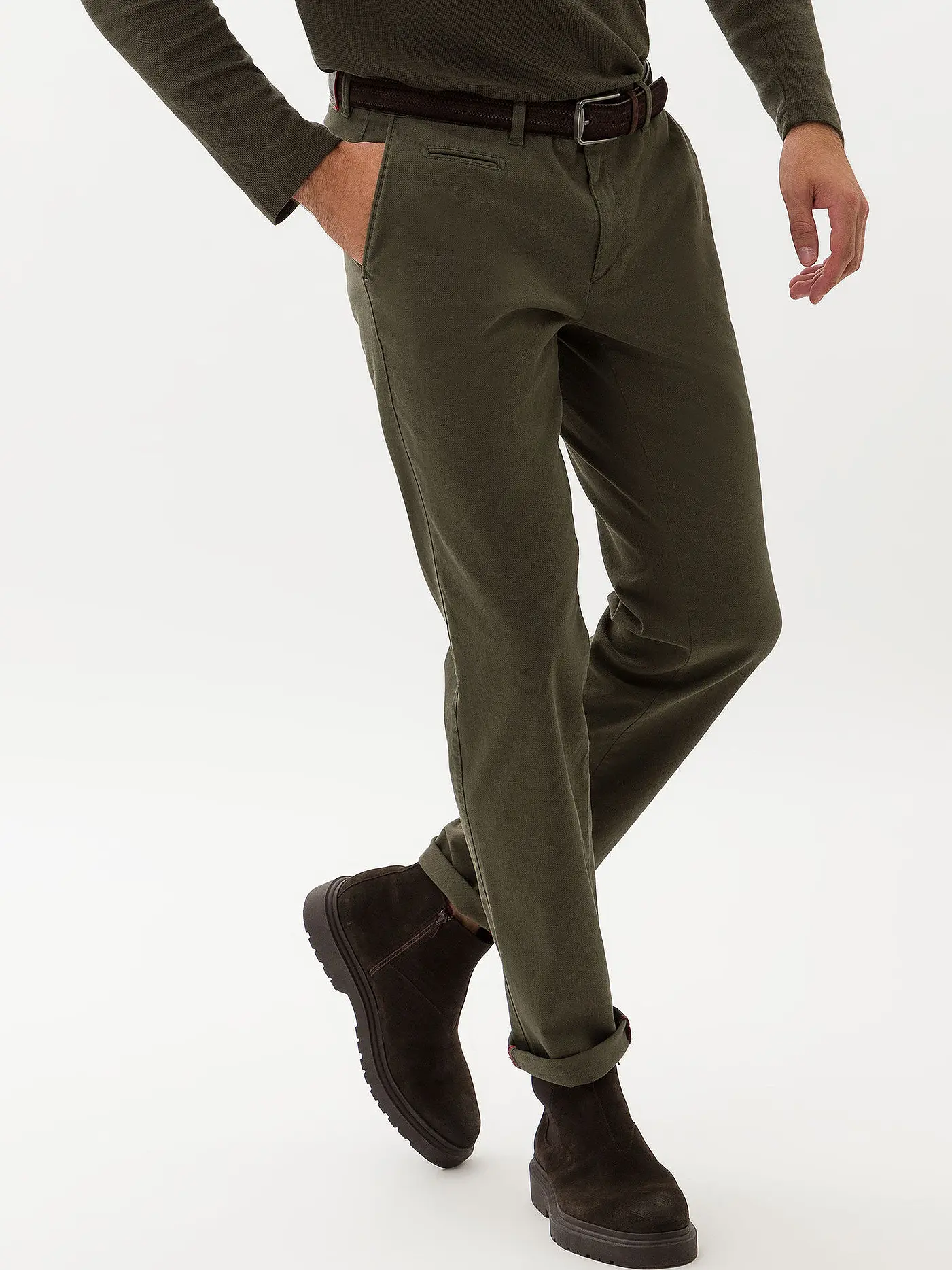 BRAX | Chino FABIO IN | olive