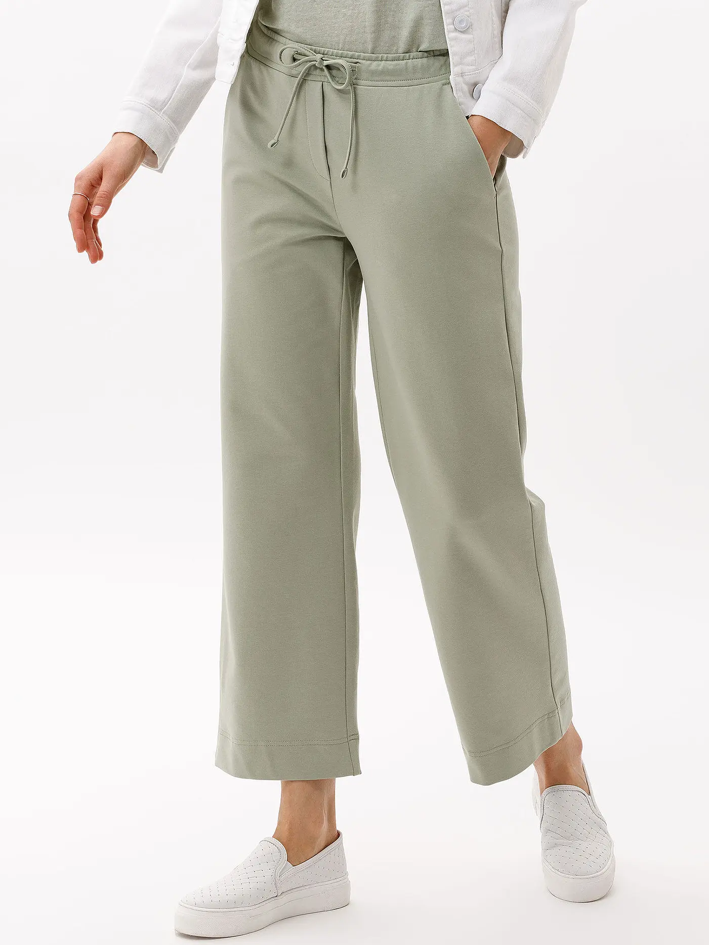 BRAX | Culotte Relaxed Fit MAINE S | grün