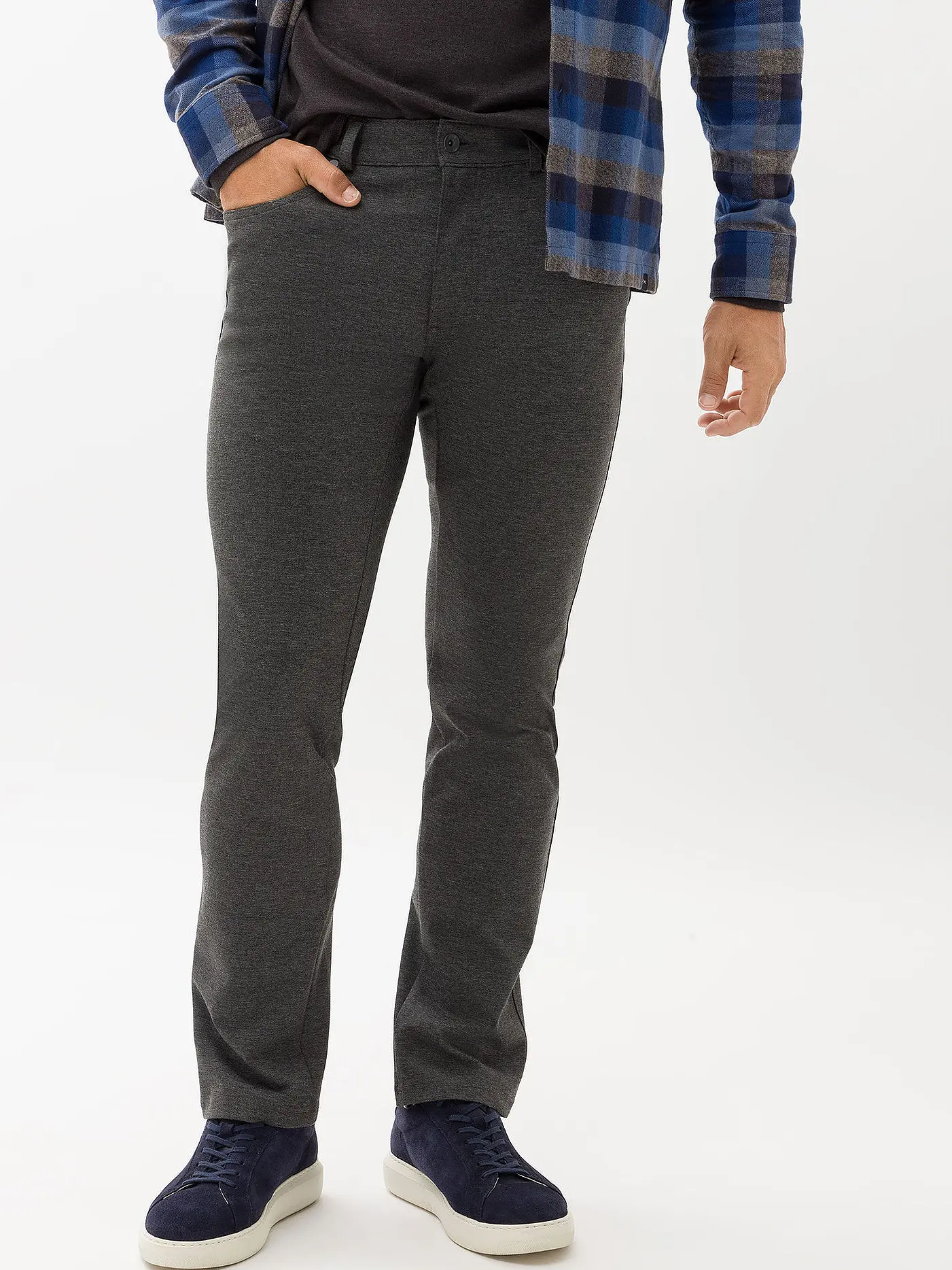 BRAX | Hose CHUCK | grau