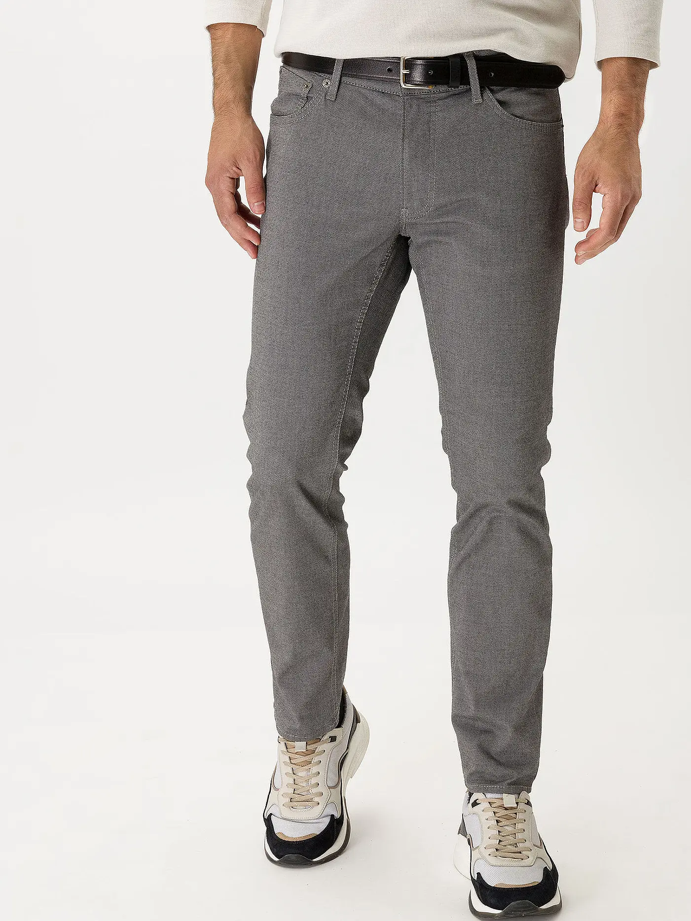 BRAX | Hose Modern Fit CHUCK | grau