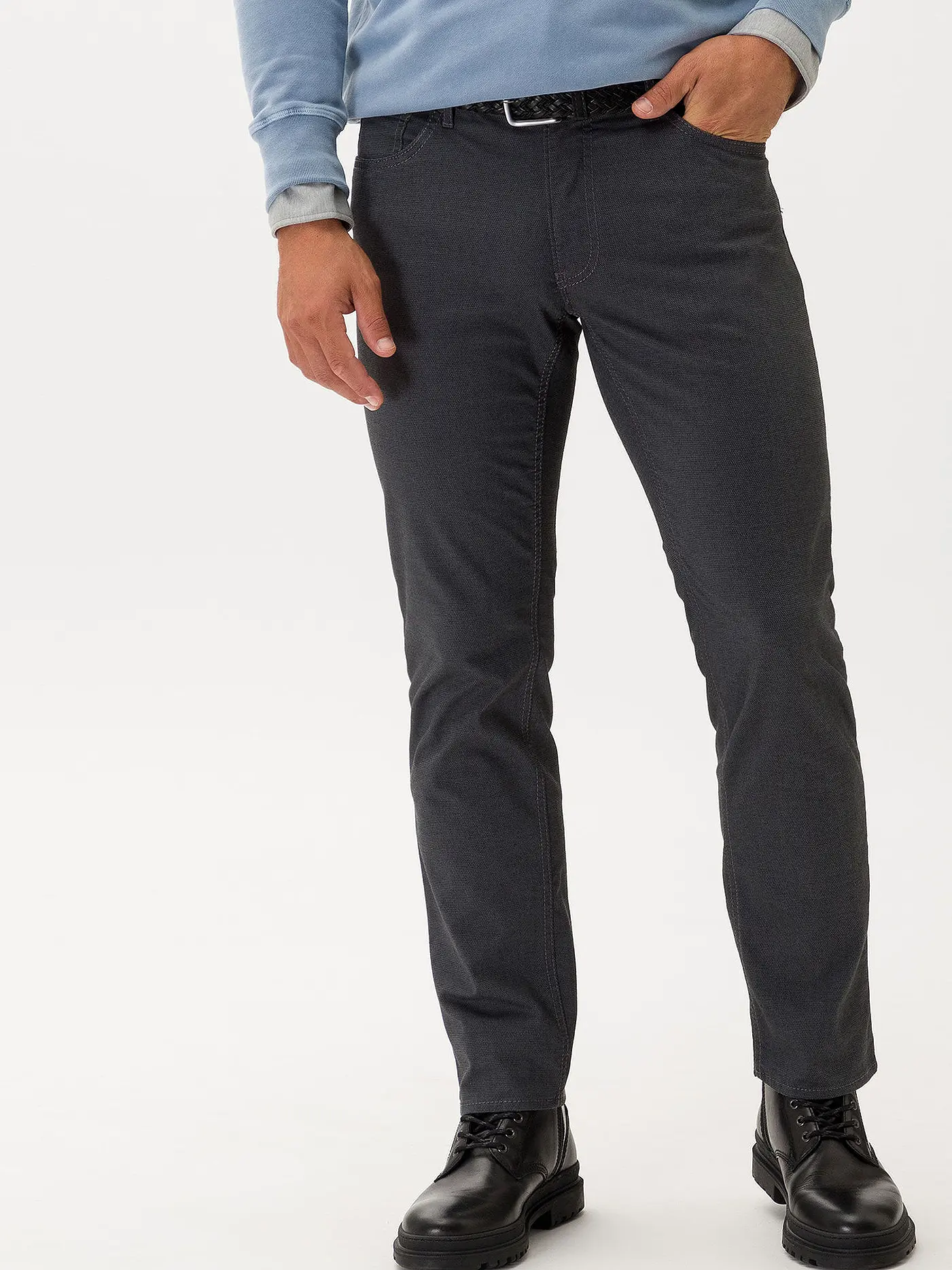 BRAX | Hose Modern Fit CHUCK | grau