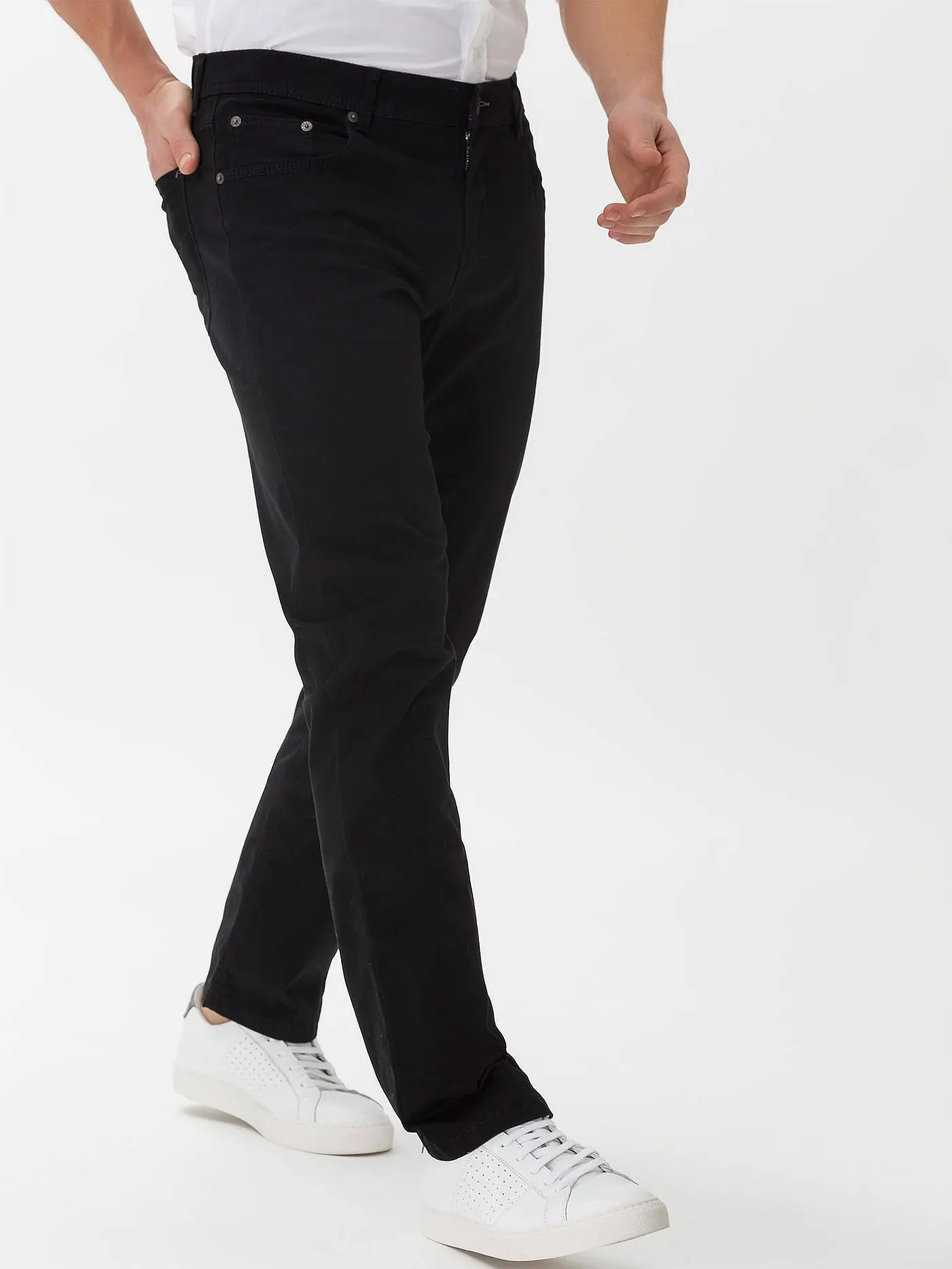 BRAX | Hose Regular Fit COOPER | schwarz