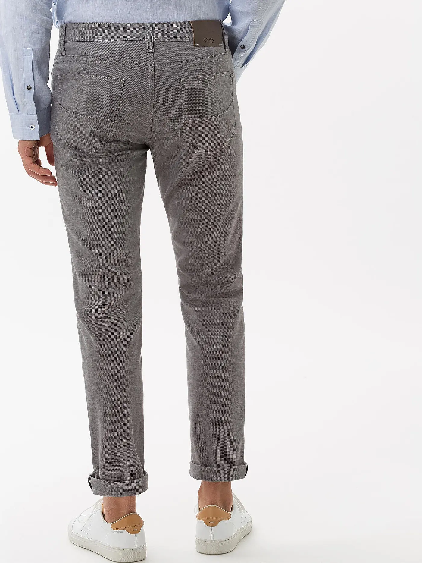 BRAX | Hose Straight Fit CADIZ | grau